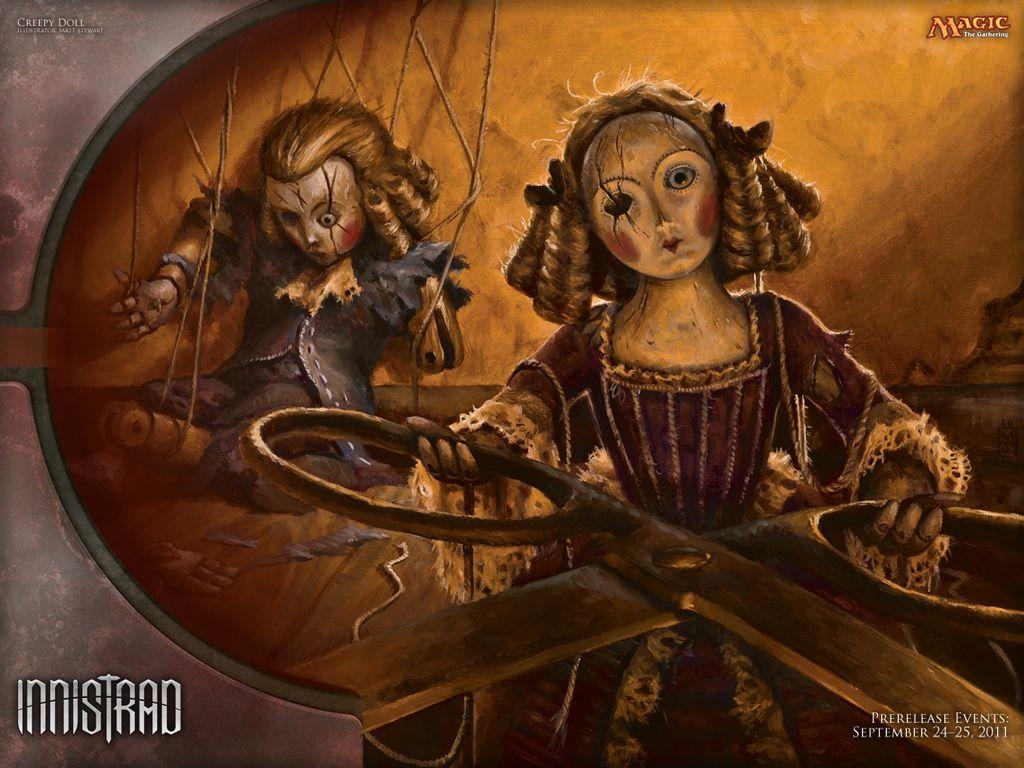 1030x770 Wallpaper of the Week: Creepy Doll. MAGIC: THE GATHERING, Desktop