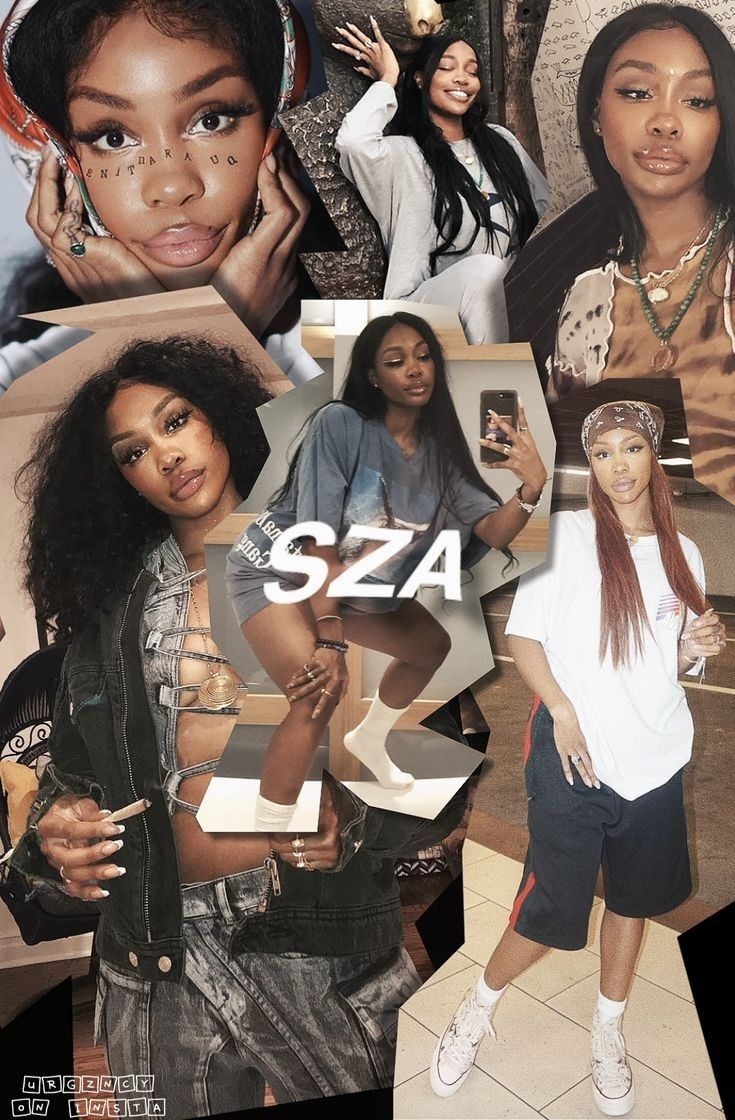 740x1120 Drip❤️. Black girl aesthetic, Celebrity wallpaper, Sza singer, Phone