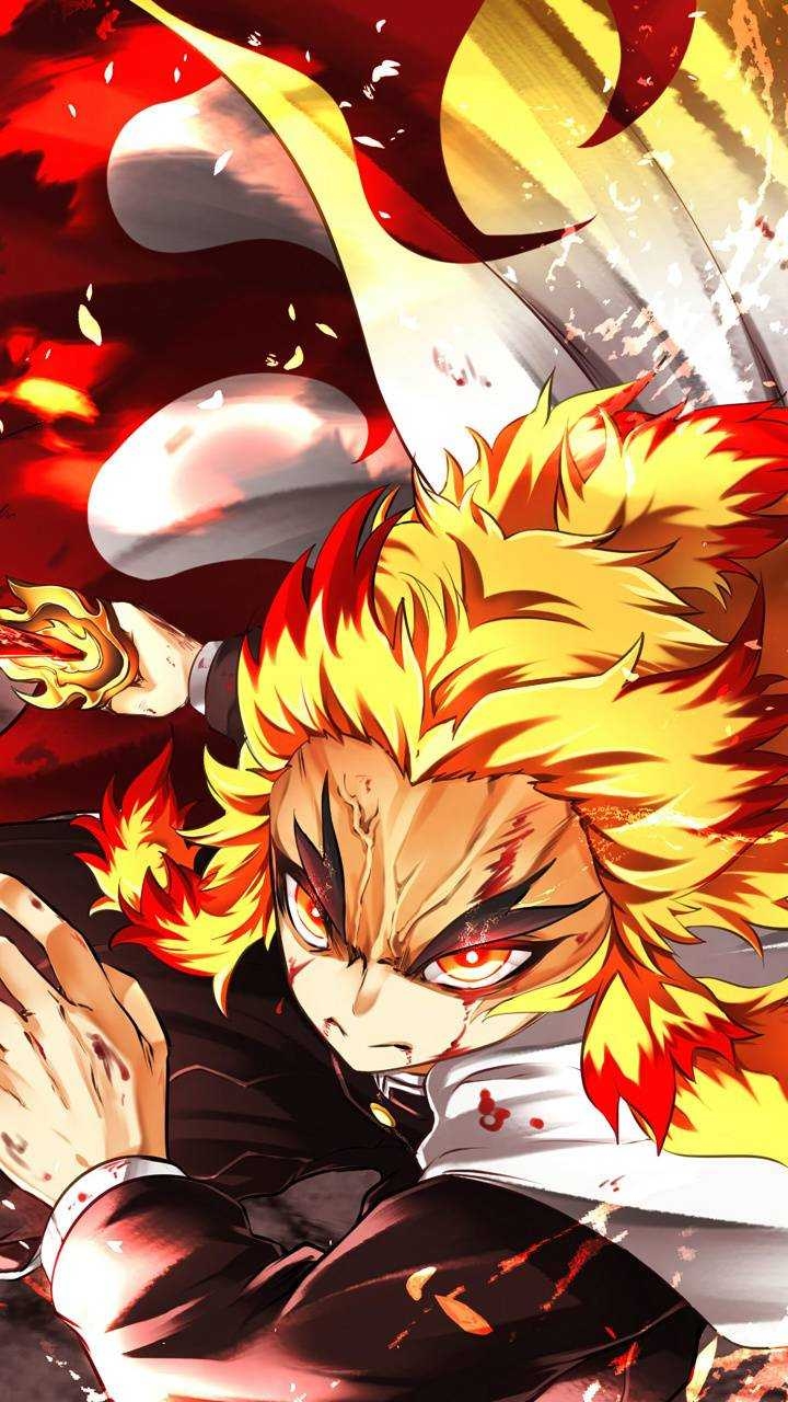 720x1280 iPhone Rengoku Wallpaper Free HD Wallpaper, Phone