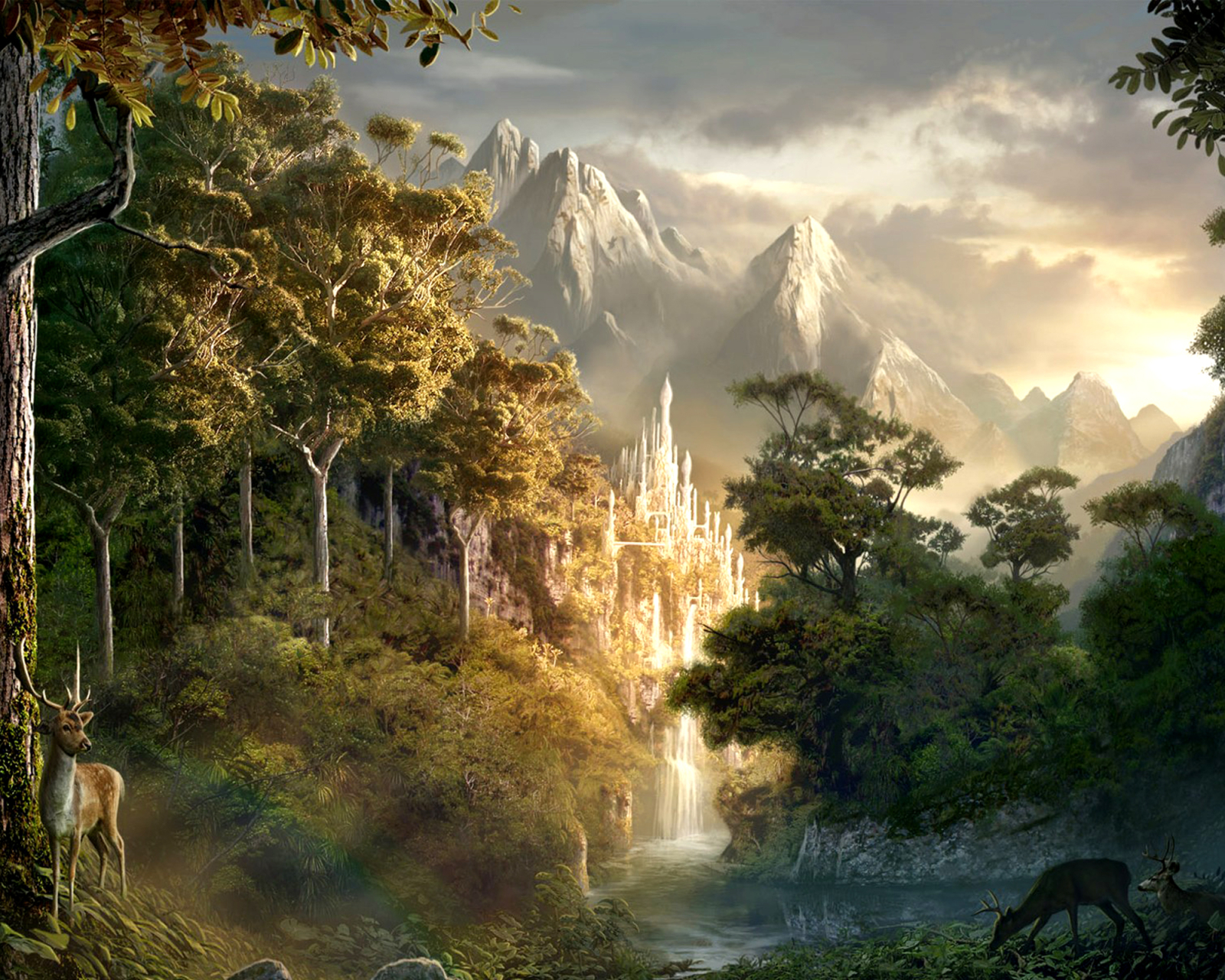 1600x1280 Fantasy Landscape () Wallpaper, Desktop