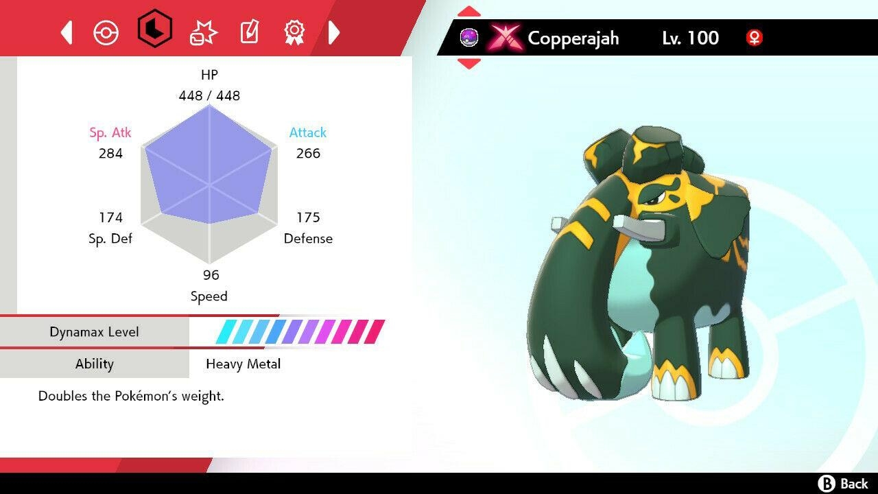 1280x720 Pokemon Sword Shield Shiny Gigantamax Copperaja GENGAR 6IVs +, Desktop