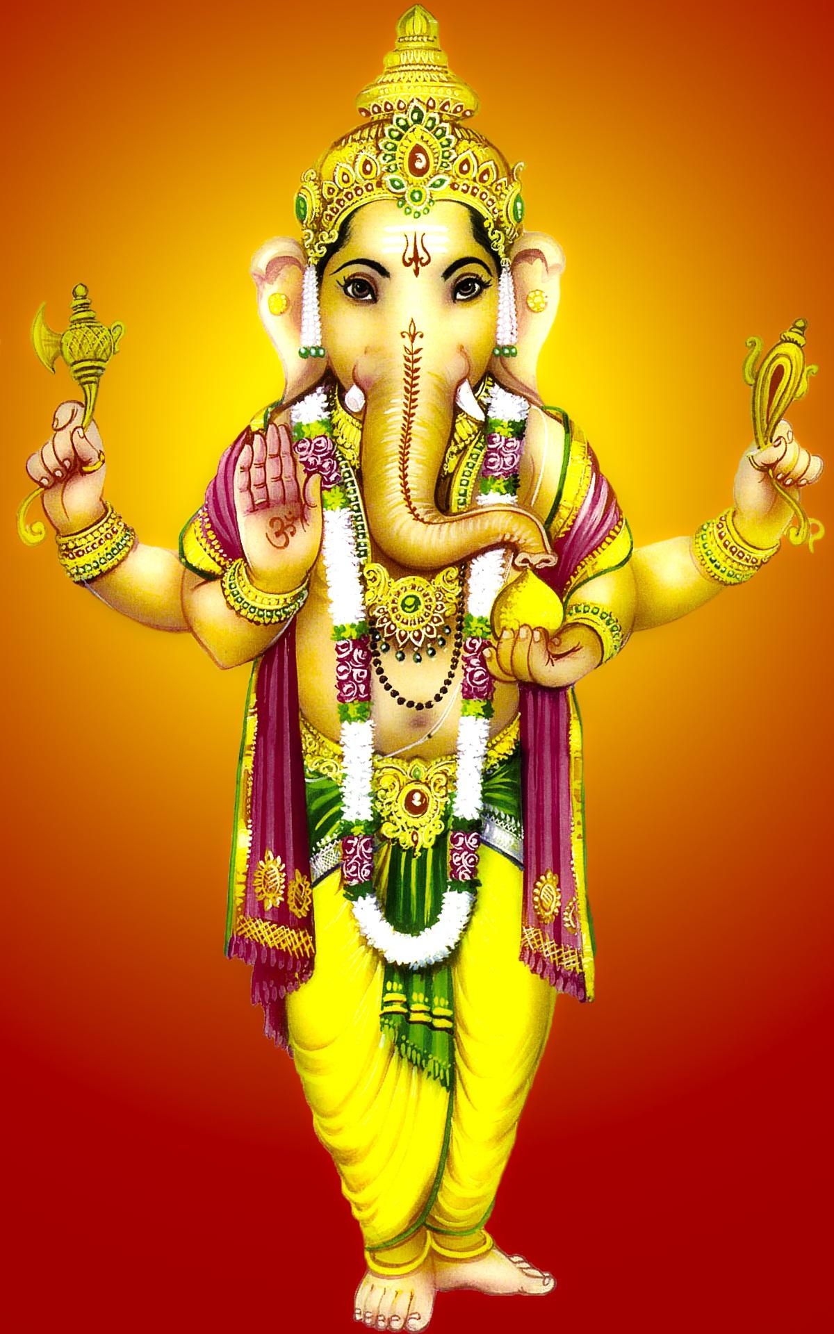 1200x1920 Ganpati HD Image Photo Picture HD, Phone