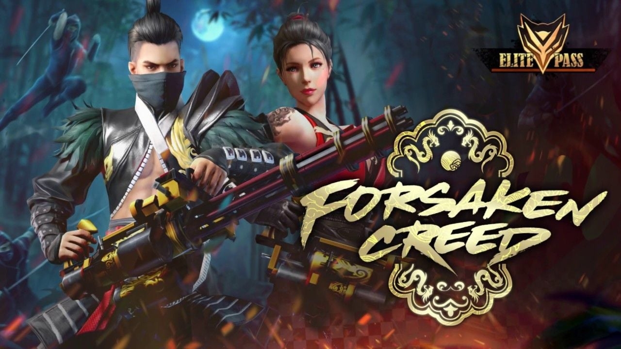 1280x720 Garena Free Fire Forsaken Creed Elite Pass rewards detailed, Desktop