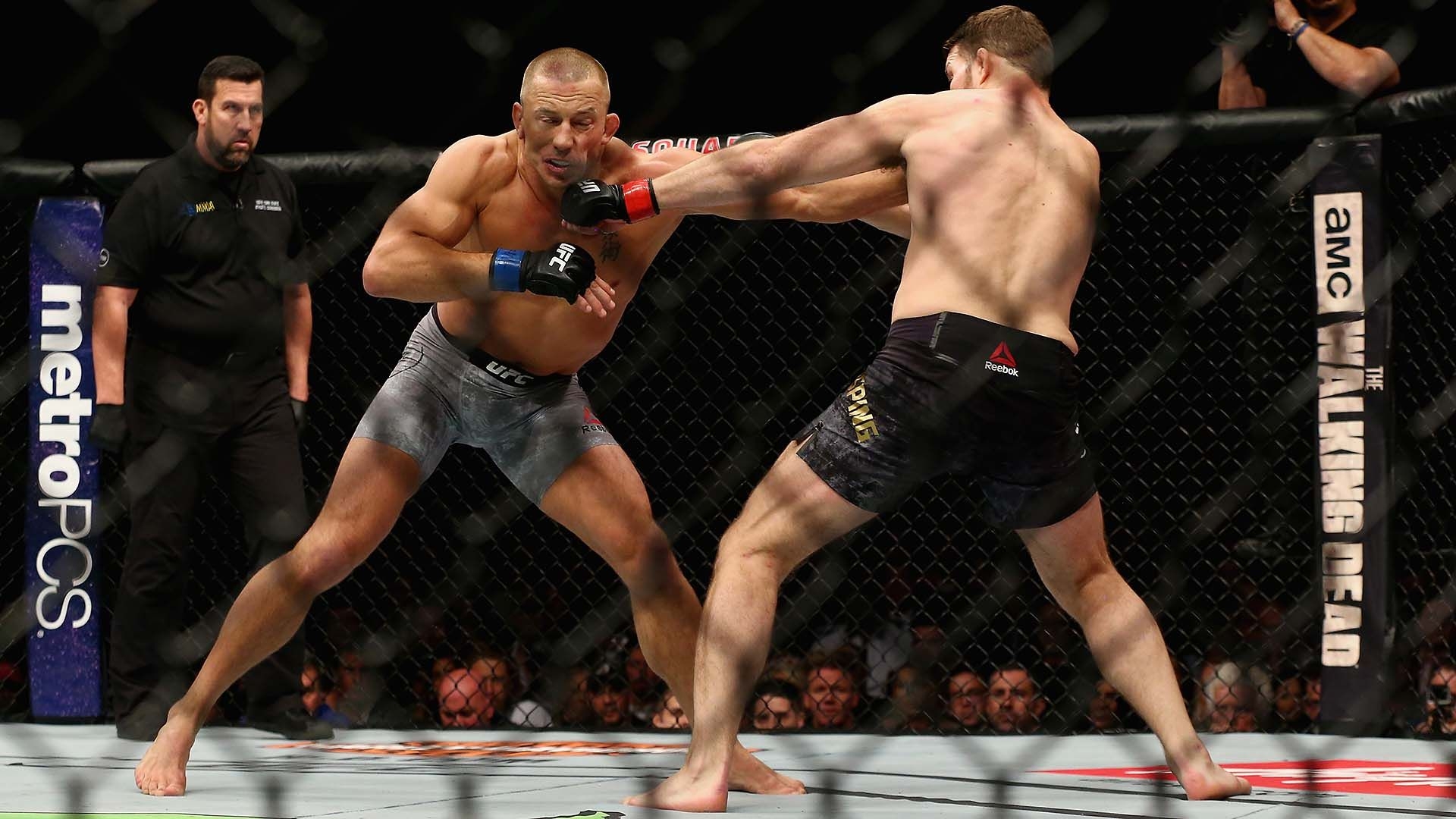 1920x1080 Photos: UFC 217 Georges St Pierre Defeats Michael Bisping, Desktop