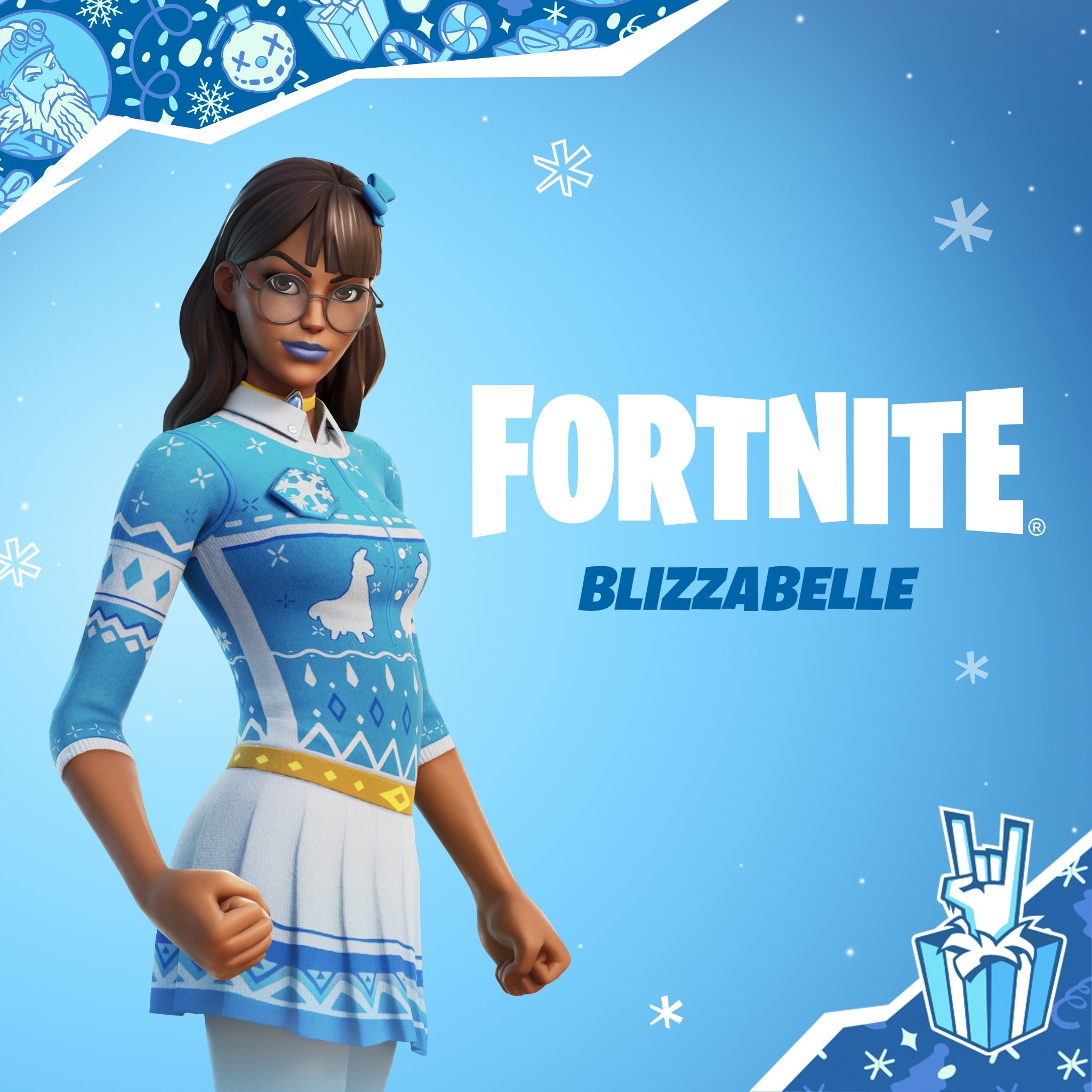 2050x2050 Blizzabelle Fortnite wallpaper, Phone