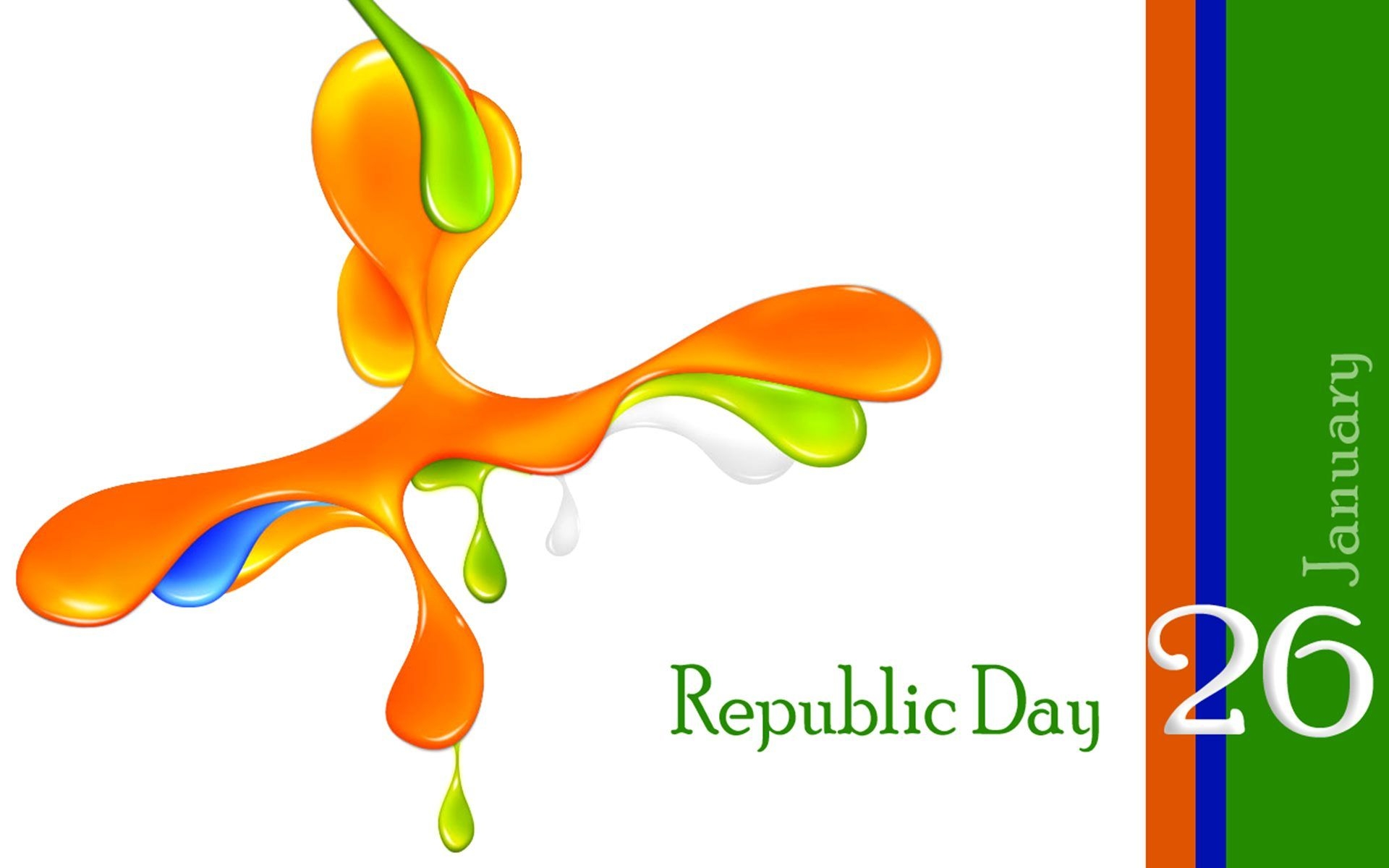 1920x1200 Happy Republic Day 2020 HD Image, UHD Wallpaper, 3D Photo, 4K, Desktop