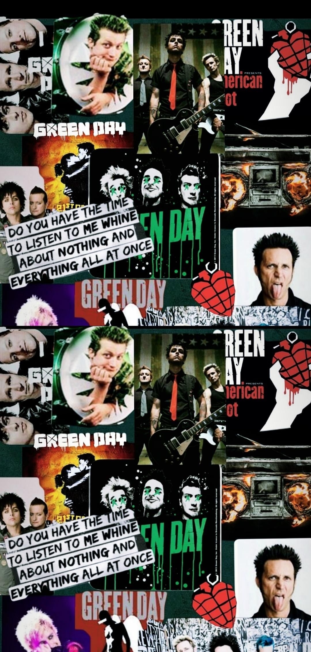 1080x2270 Green Day Wallpaper. Green day albums, Green day holiday, Green day, Phone