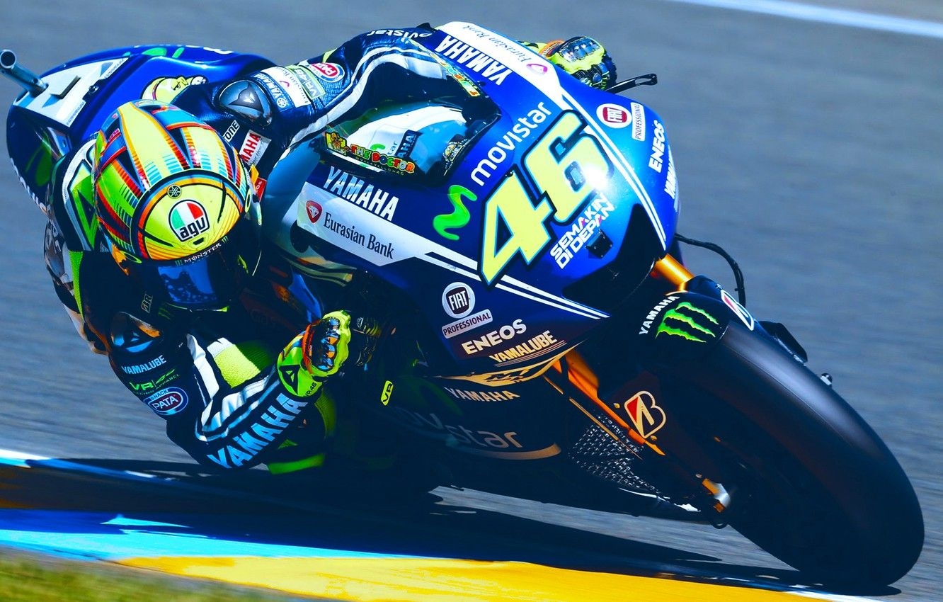 1340x850 Wallpaper motorcycle, MotoGP, Motorsport, valentino rossi, racing image for desktop, section спорт, Desktop