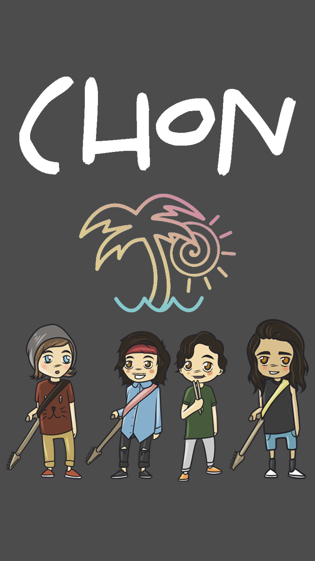 1080x1920 Yesterday I posted tricot and TTNG phone background, today, Chon, Phone