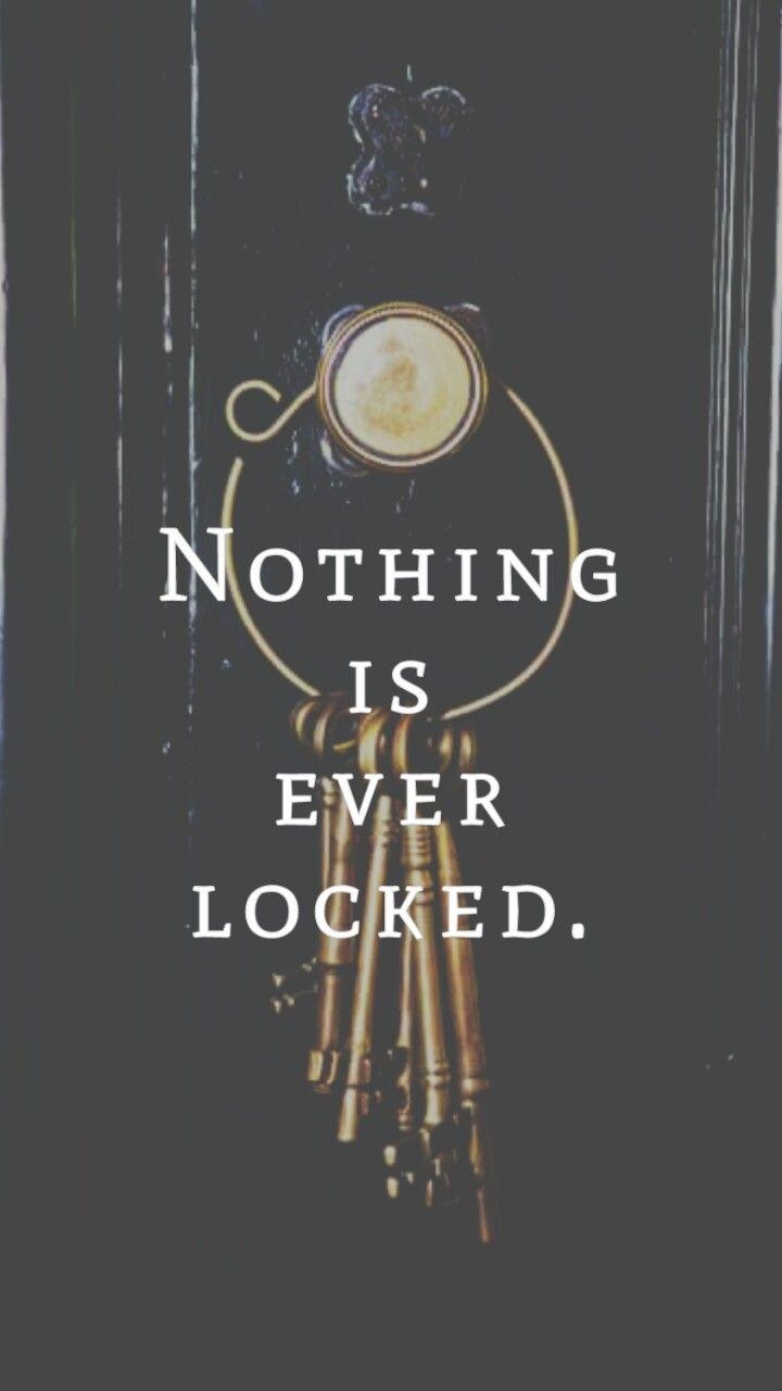 720x1280 Nothing is ever locked. Now you see me. iPhone wallpaper. Lockscreen, Phone