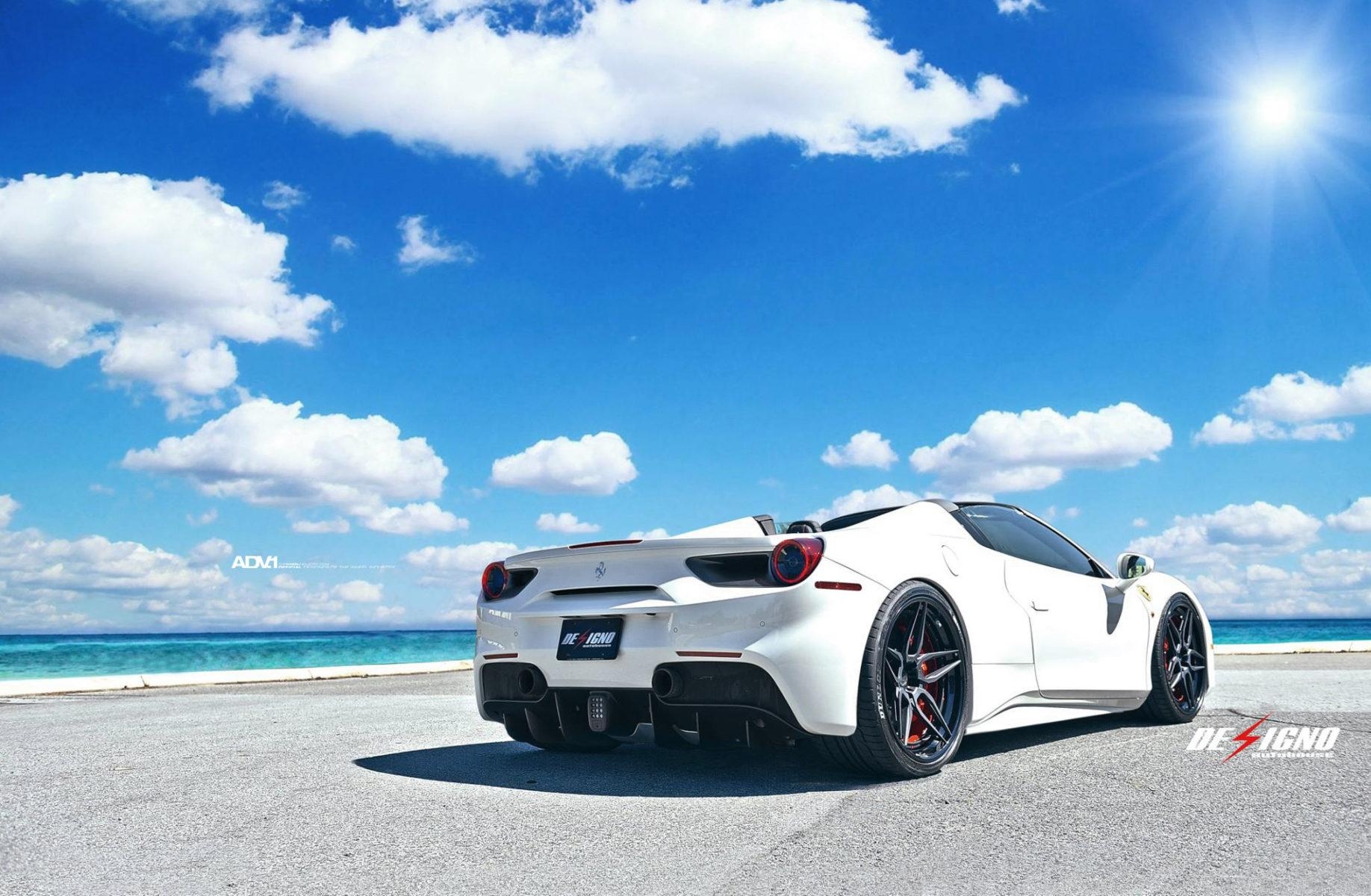 1840x1200 Ferrari 488 Gtb White Wallpaper HD Resolution Is 4k, Desktop