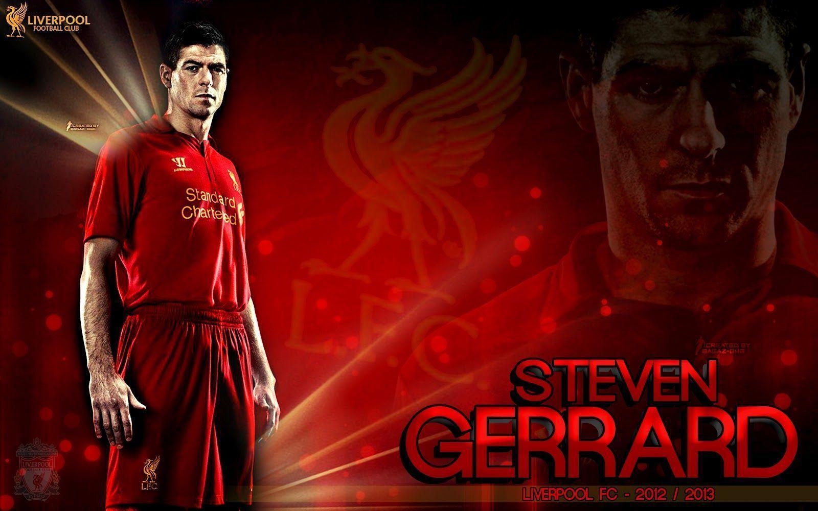 1600x1000 Steven Gerrard Liverpool 2012 2013 Best HD Wallpaper. Football, Desktop