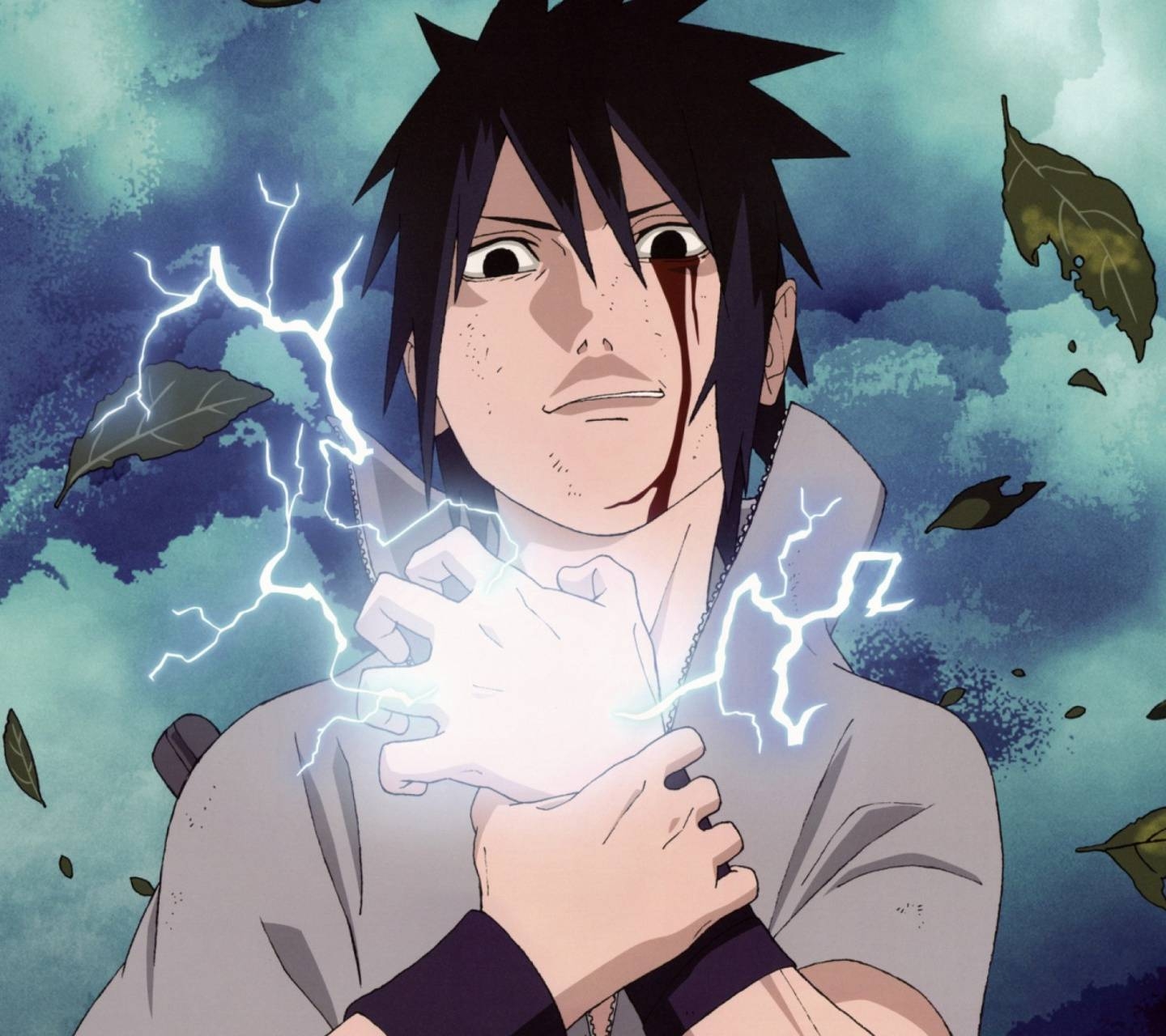 1440x1280 Sasuke Chidori wallpaper, Desktop