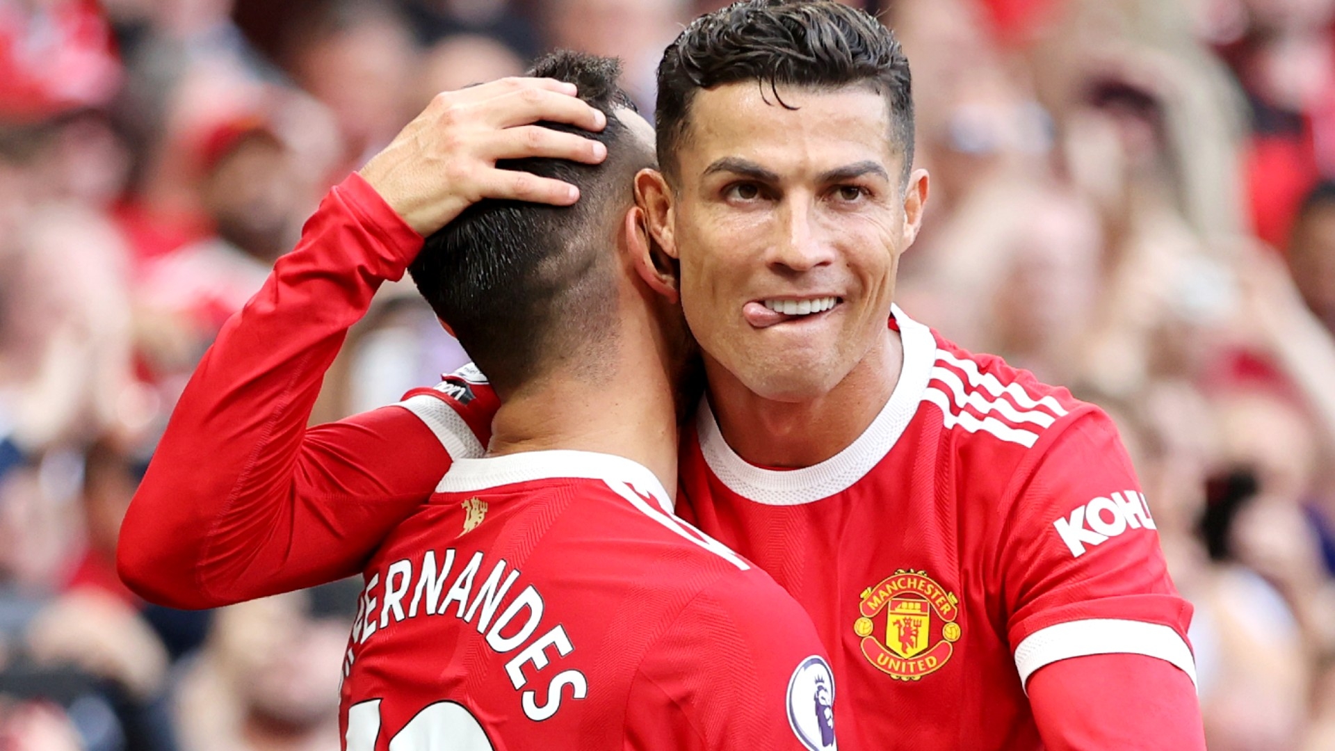 1920x1080 Cristiano Ronaldo returns to Man U: CR7 nets twice in first game back with Manchester United, Desktop