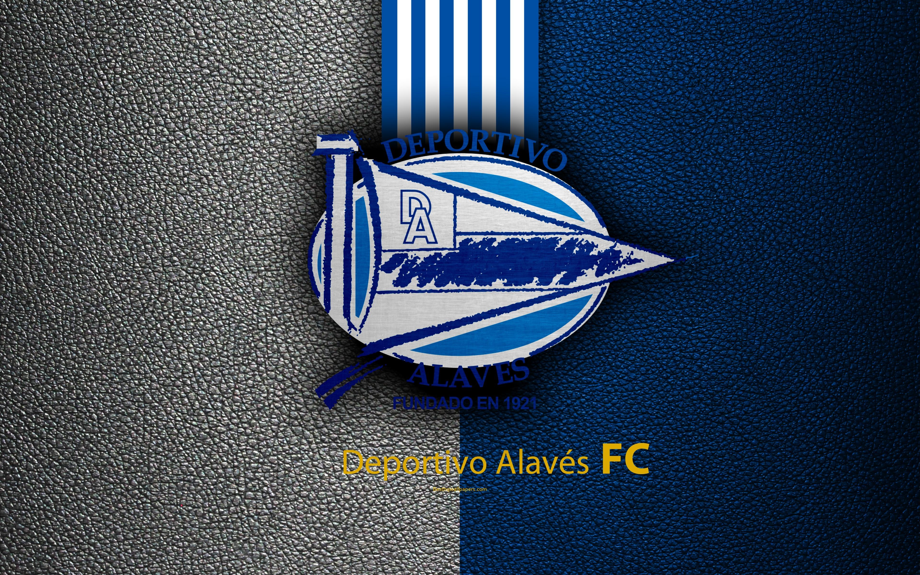 3840x2400 Download wallpaper Deportivo Alaves FC, 4K, Spanish football club, Desktop