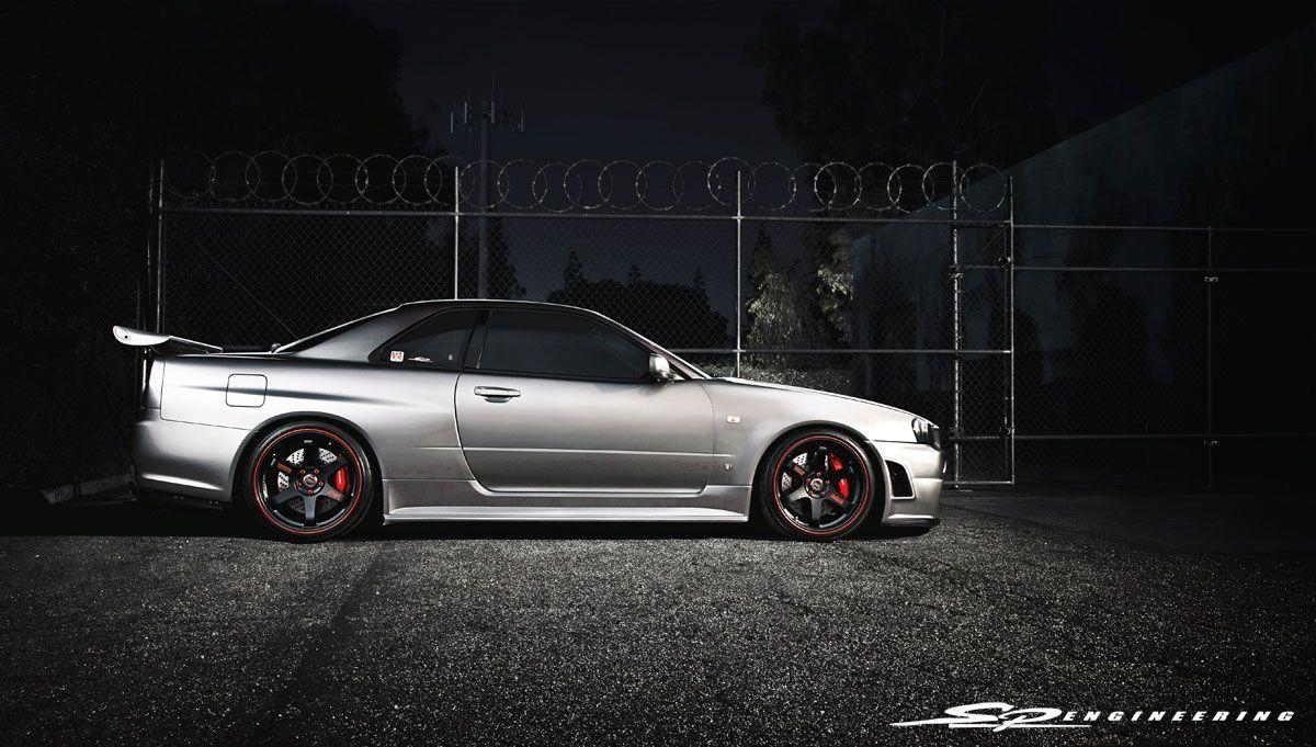 1200x690 SP Engineering Nissan GTR Skyline R34 Wallpaper side view. Nissan, Desktop