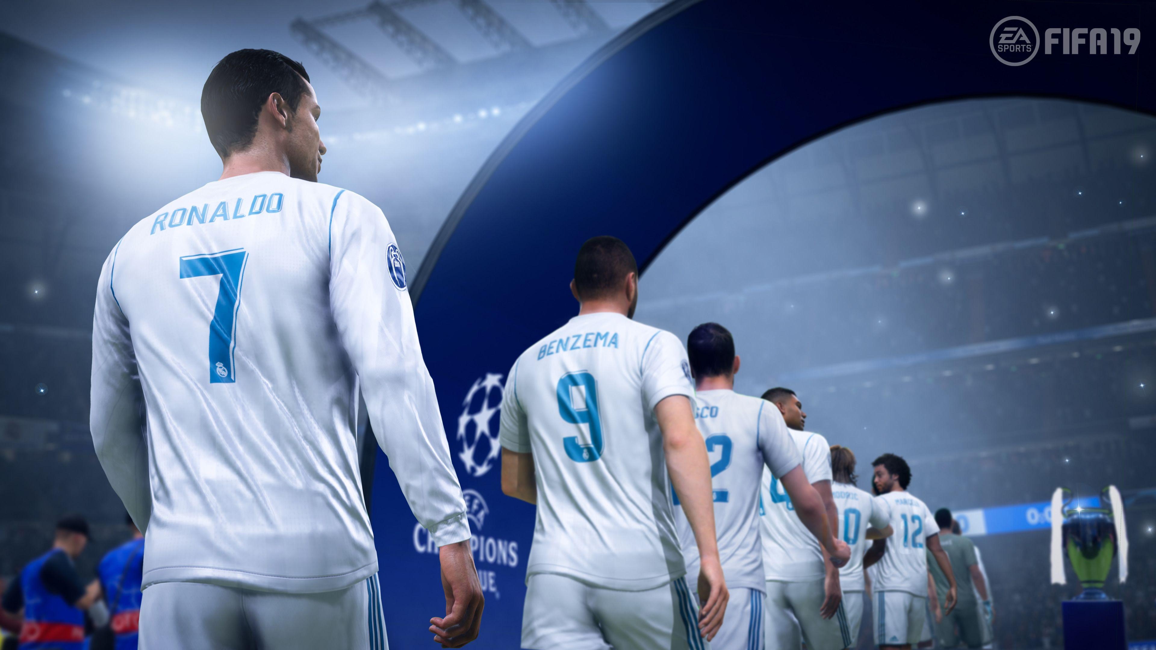 3840x2160 Fifa 19 Ronaldo, HD Games, 4k Wallpaper, Image, Background, Desktop