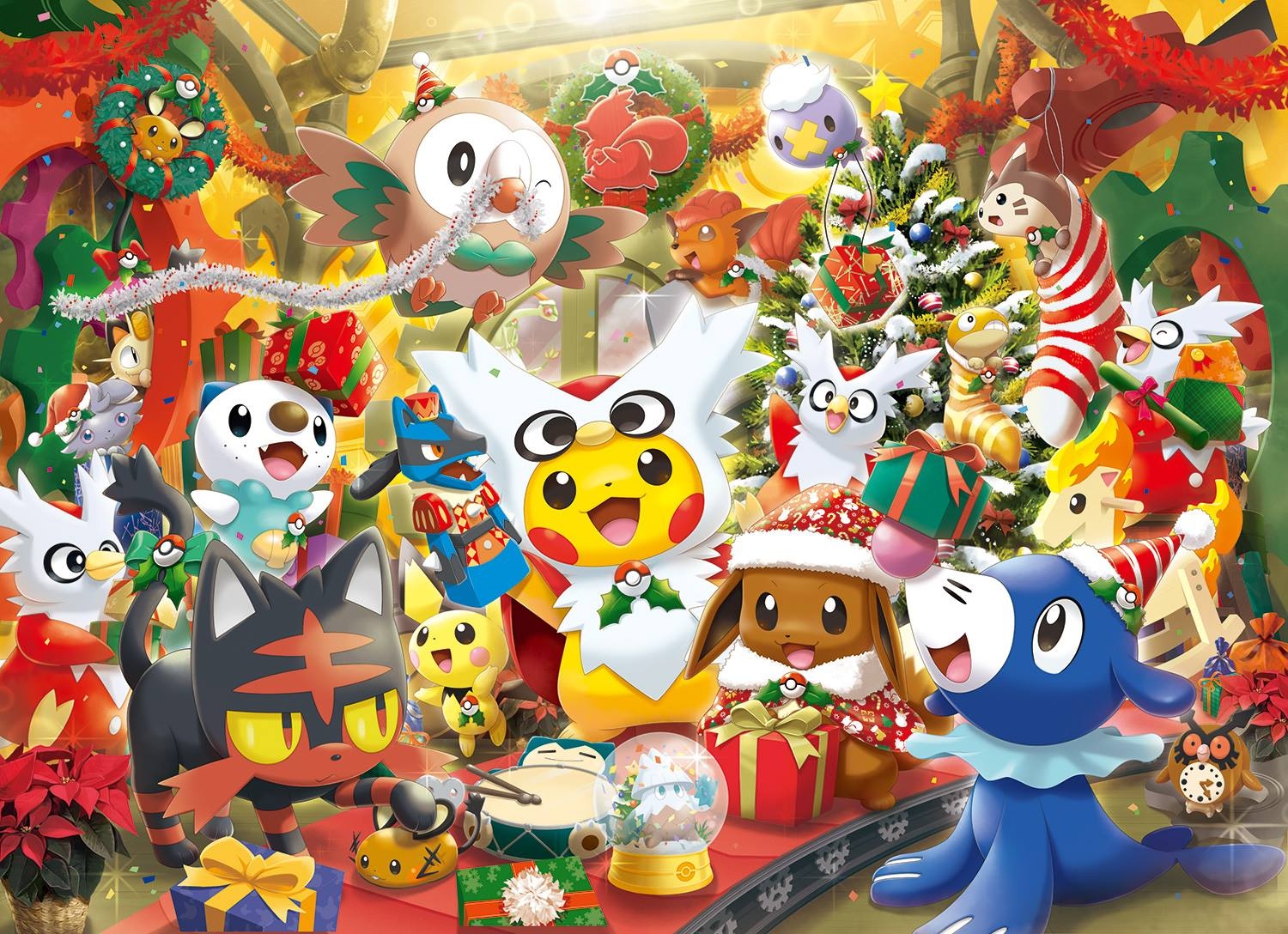 Christmas Pokémon Wallpaper, Desktop Images, Pokémon Collection