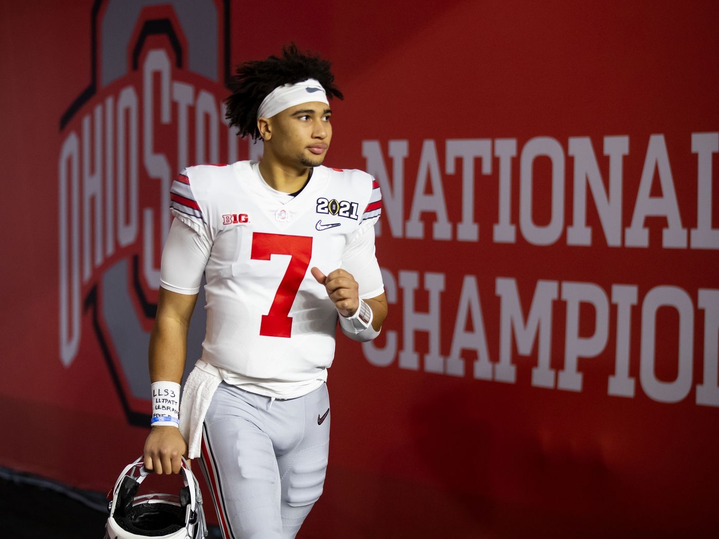 1400x1050 Bold Predictions: C.J. Stroud Finds The End Zone Often In His First Start As Ohio State's Quarterback Grant Holy Land, Desktop