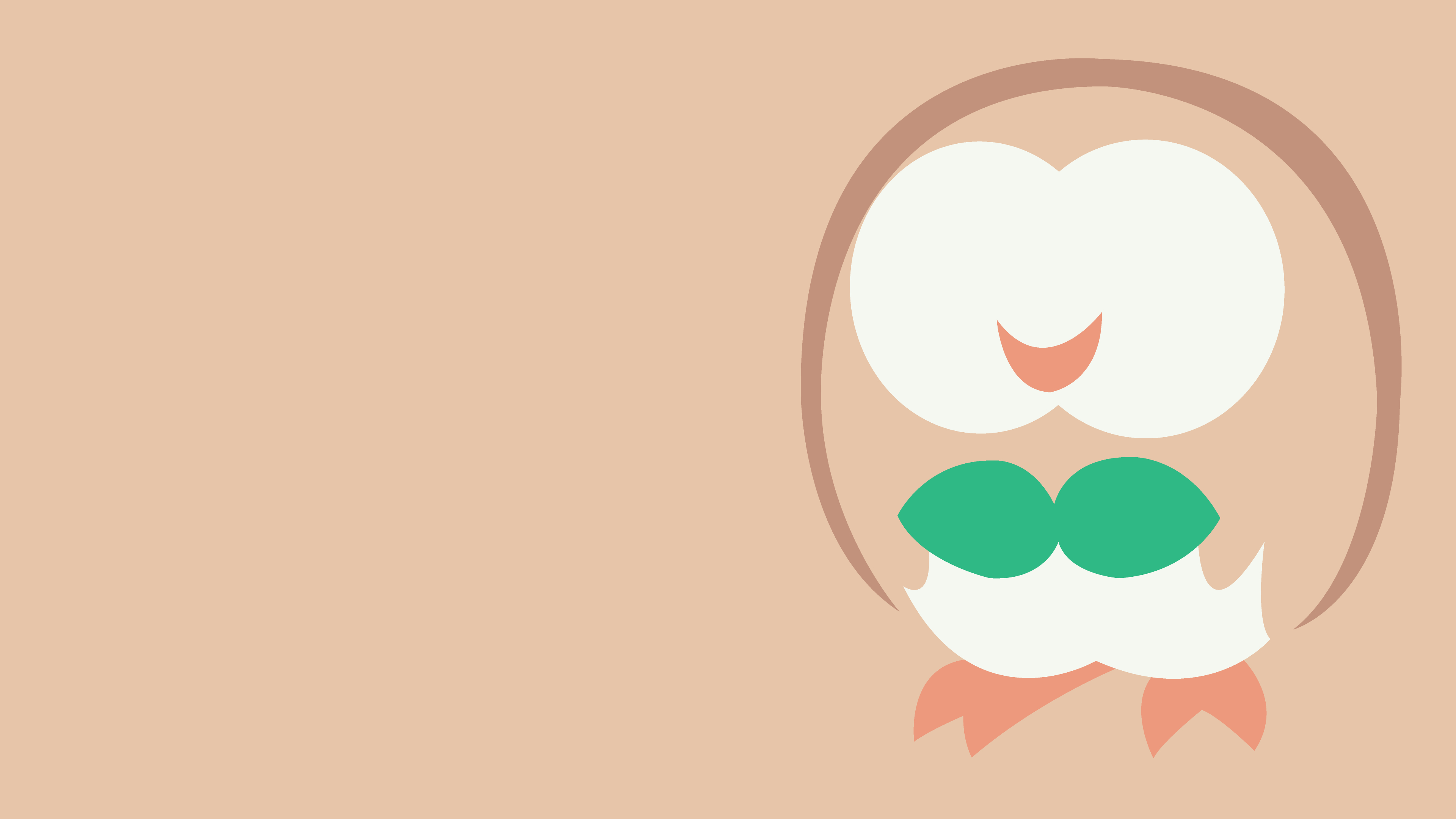 3840x2160 Rowlet, Desktop