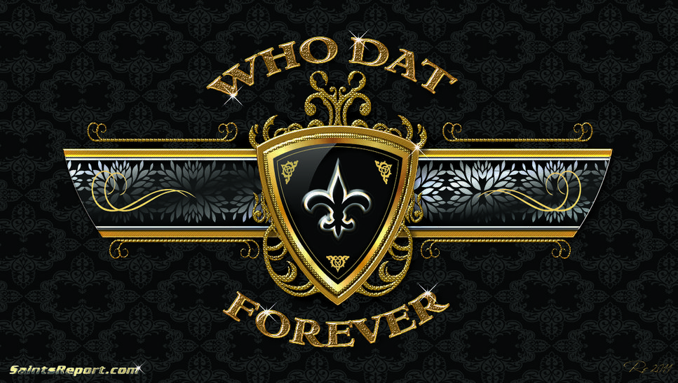 970x550 image For > New Orleans Saints Wallpaper Who Dat, Desktop