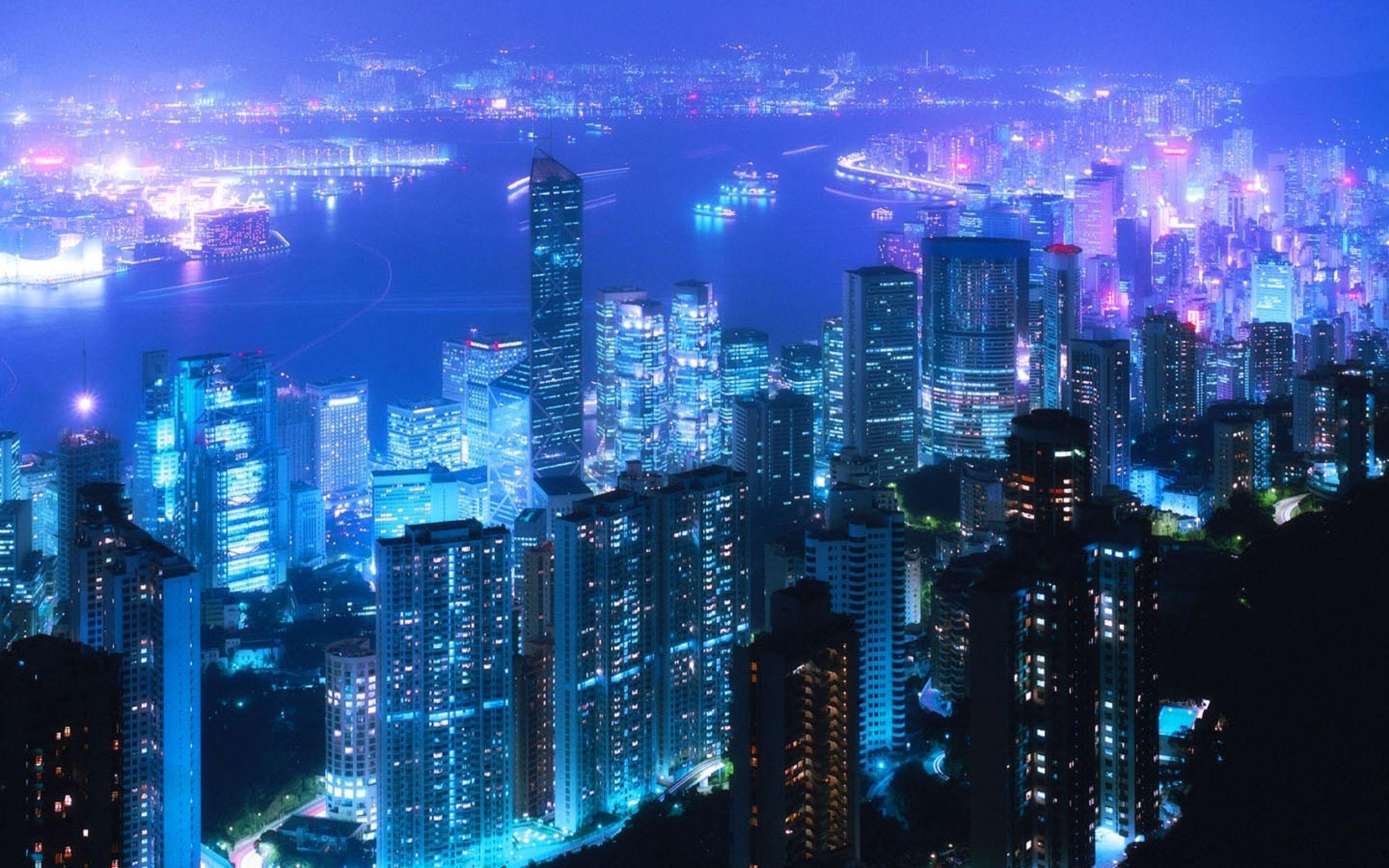 2560x1600 Hong Kong Wallpaper HD, Desktop