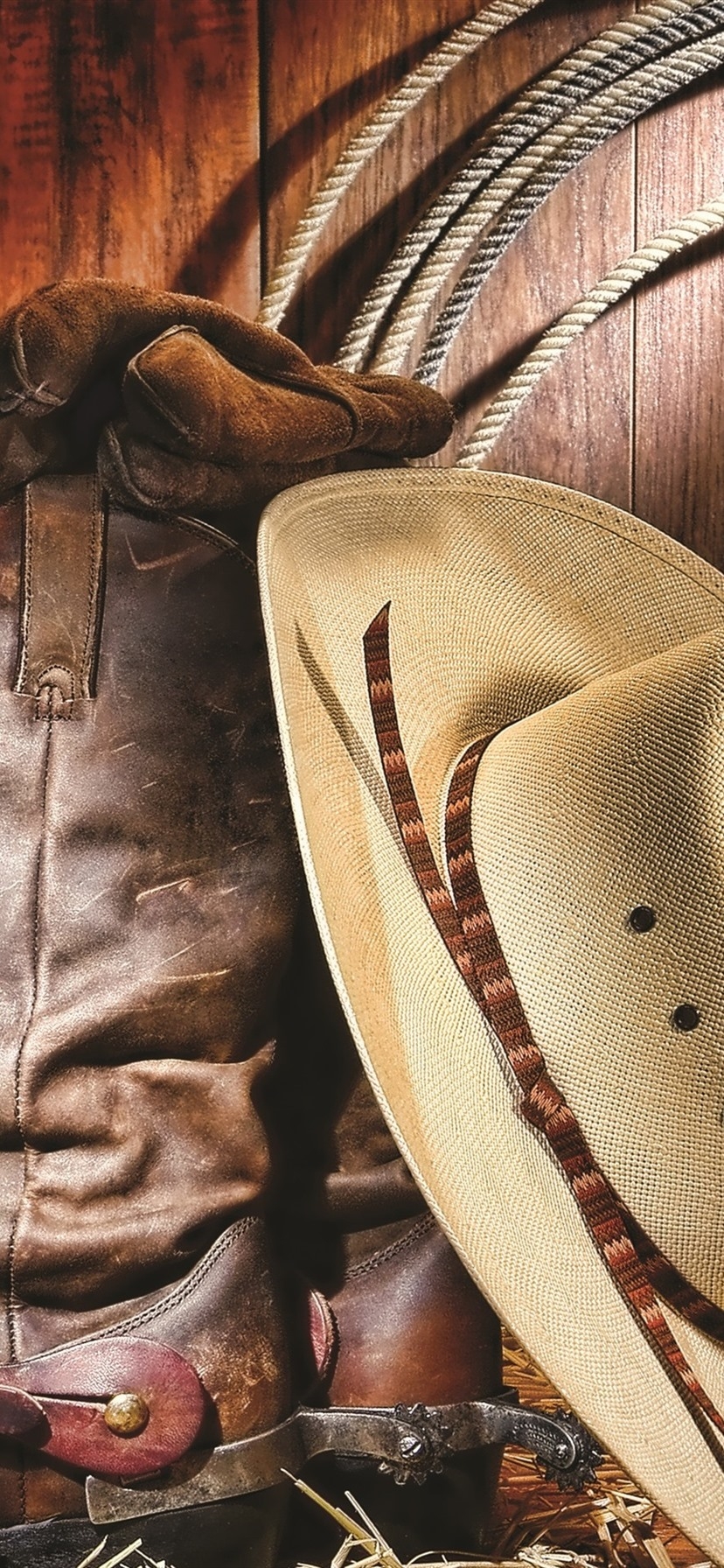 830x1800 Cowboy Shoes And Hat 1080x1920 IPhone 8 7 6 6S Plus Wallpaper, Background, Picture, Image, Phone