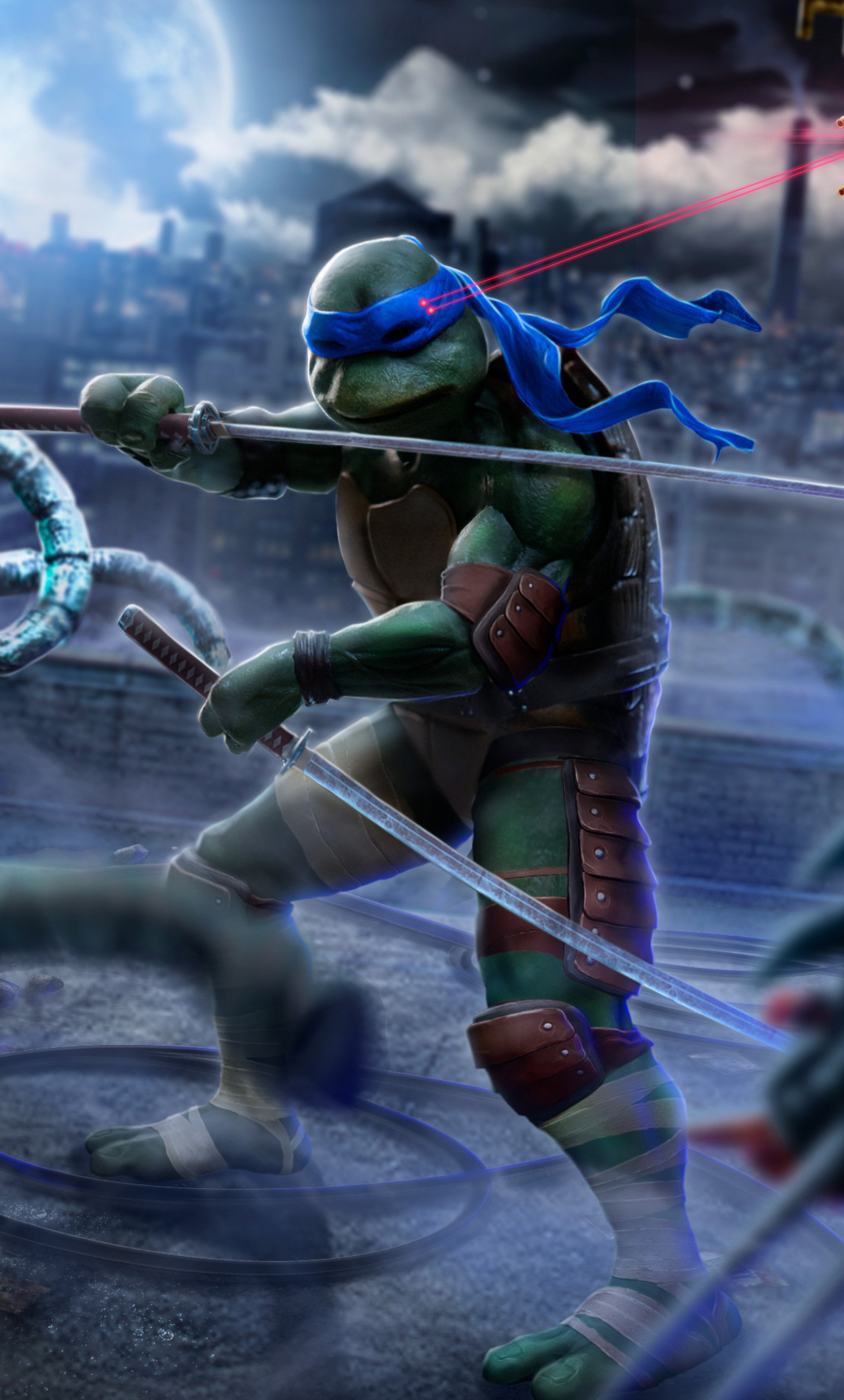 1280x2120 Tmnt Leonardo iPhone HD 4k Wallpaper, Image, Background, Photo and Picture, Phone