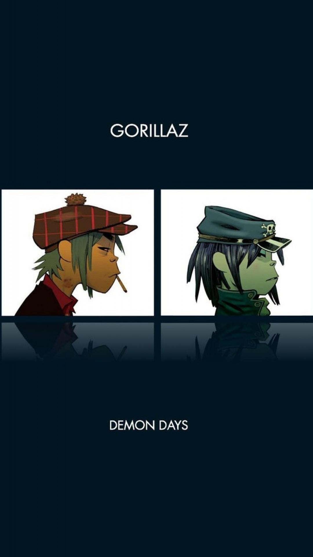 1080x1920 Gorillaz iPhone 7 Plus Wallpaper Download, Phone