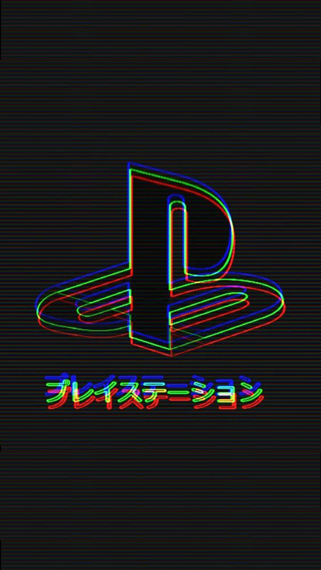 1080x1920 P L A Y S T A T I O N. Vaporwave wallpaper, Gaming, Phone