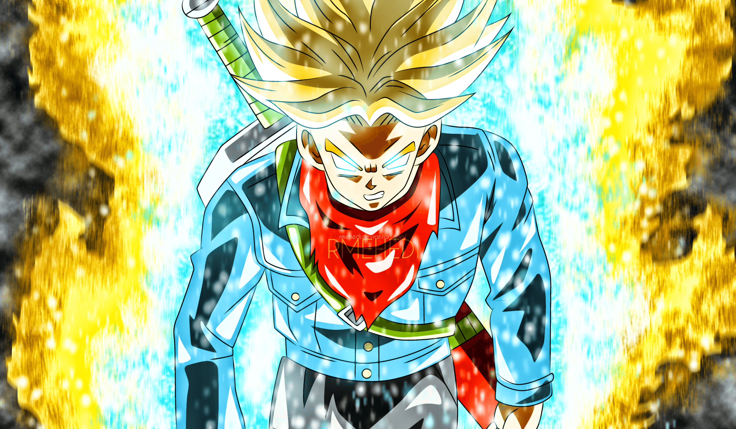 2560x1500 Trunks (Dragon Ball) Wallpaper, Desktop