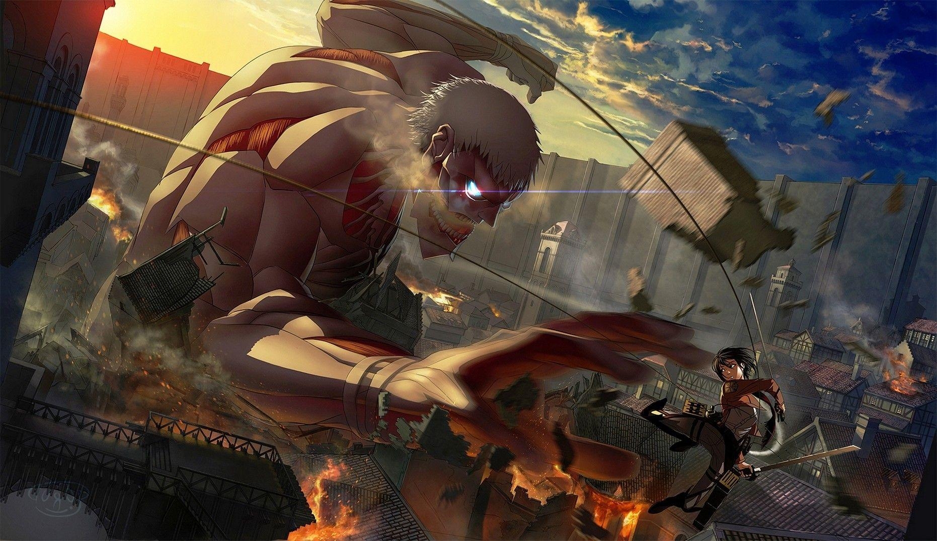 1870x1080 Shingeki no Kyojin HD desktop wallpaper High Definition. HD, Desktop