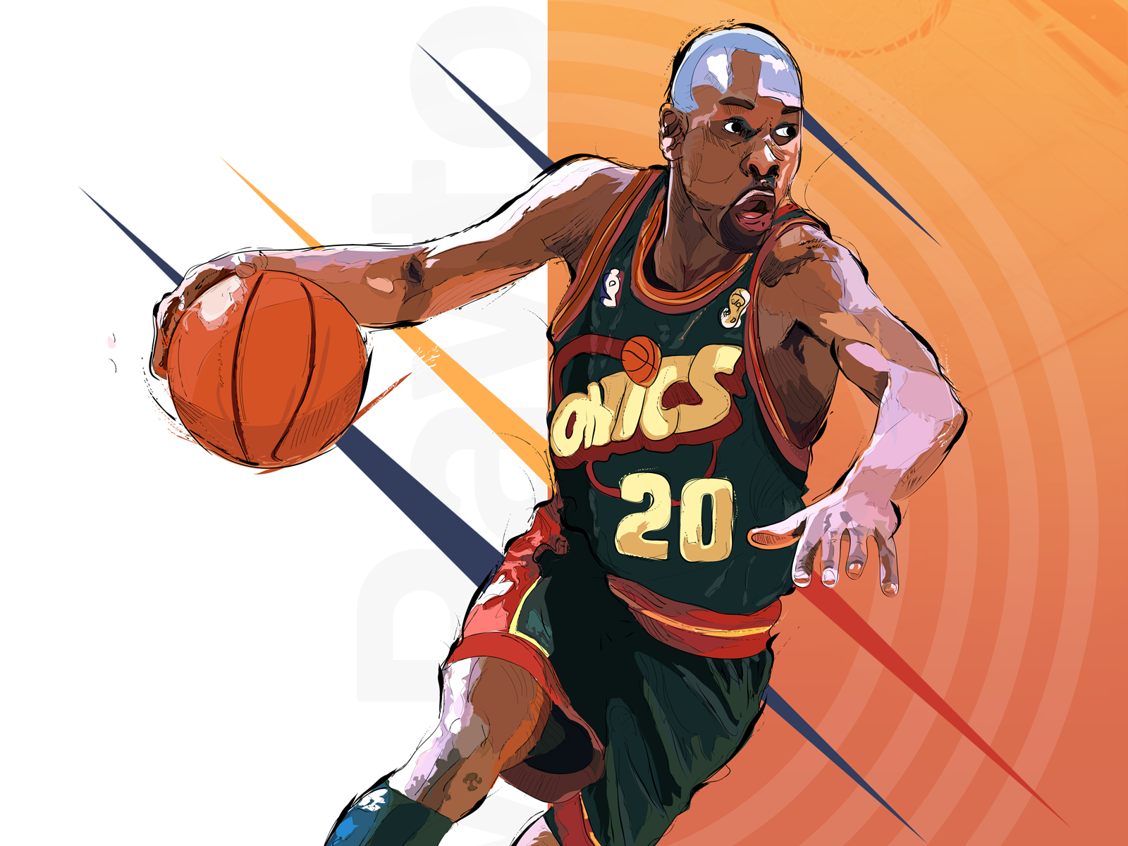 1600x1200 Gary Payton, Desktop