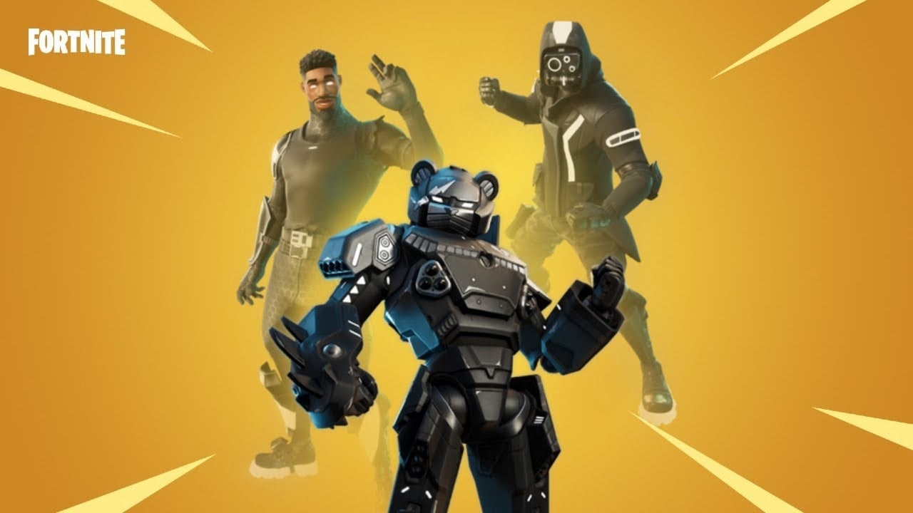 1280x720 Mecha Team Shadow Fortnite wallpaper, Desktop