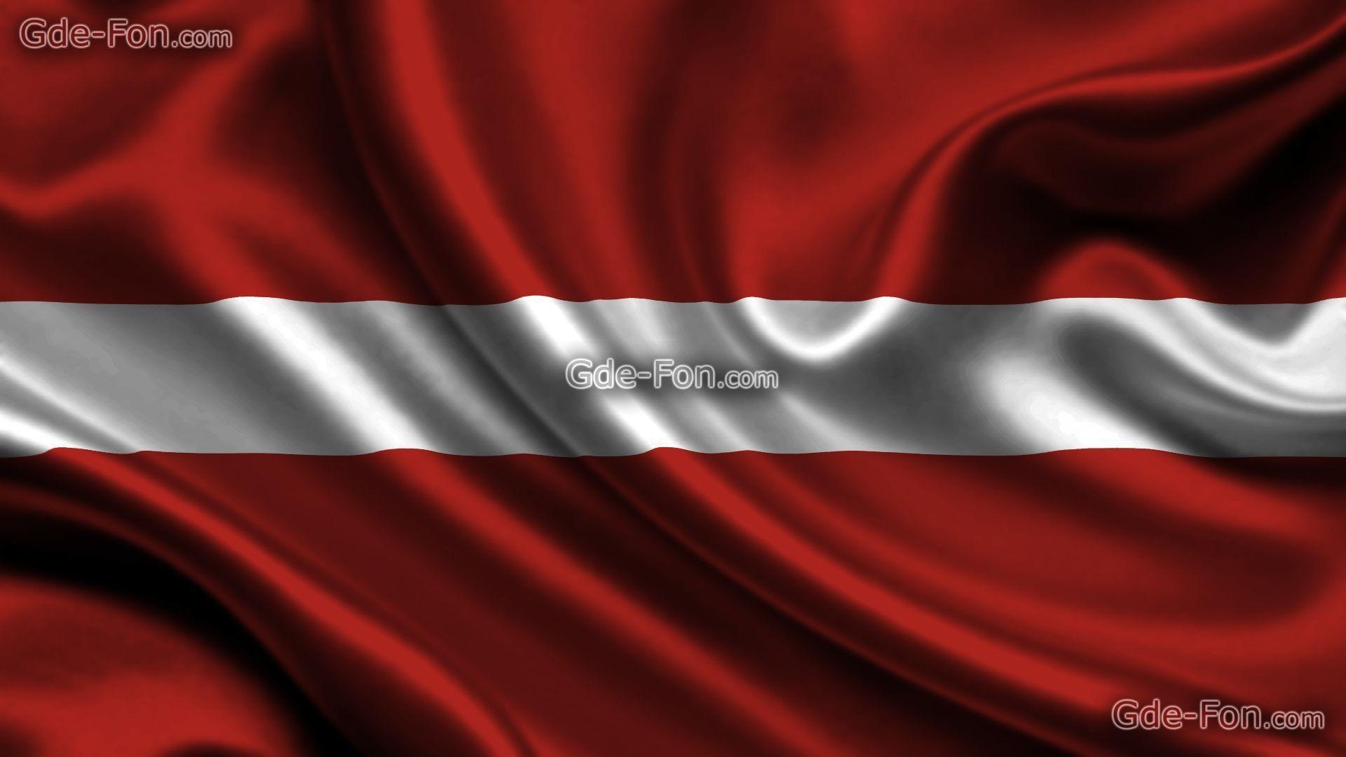 1920x1080 Download wallpaper latvia, satin, flag, flag free desktop, Desktop