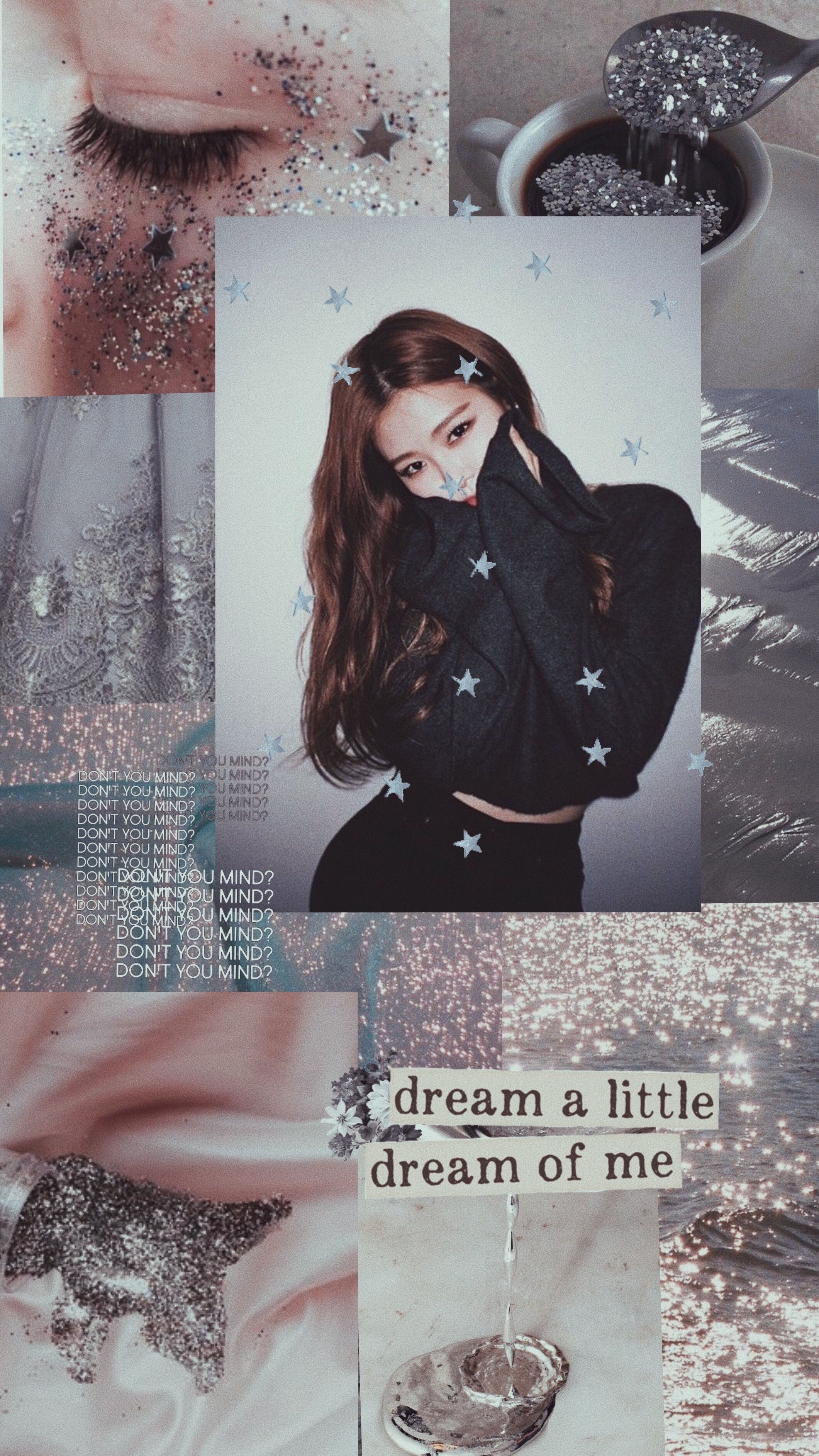 2130x3770 rosé/ park chaeyoung blackpink silver aesthetic wallpaper. Aesthetic roses, Aesthetic iphone wallpaper, Aesthetic pastel wallpaper, Phone