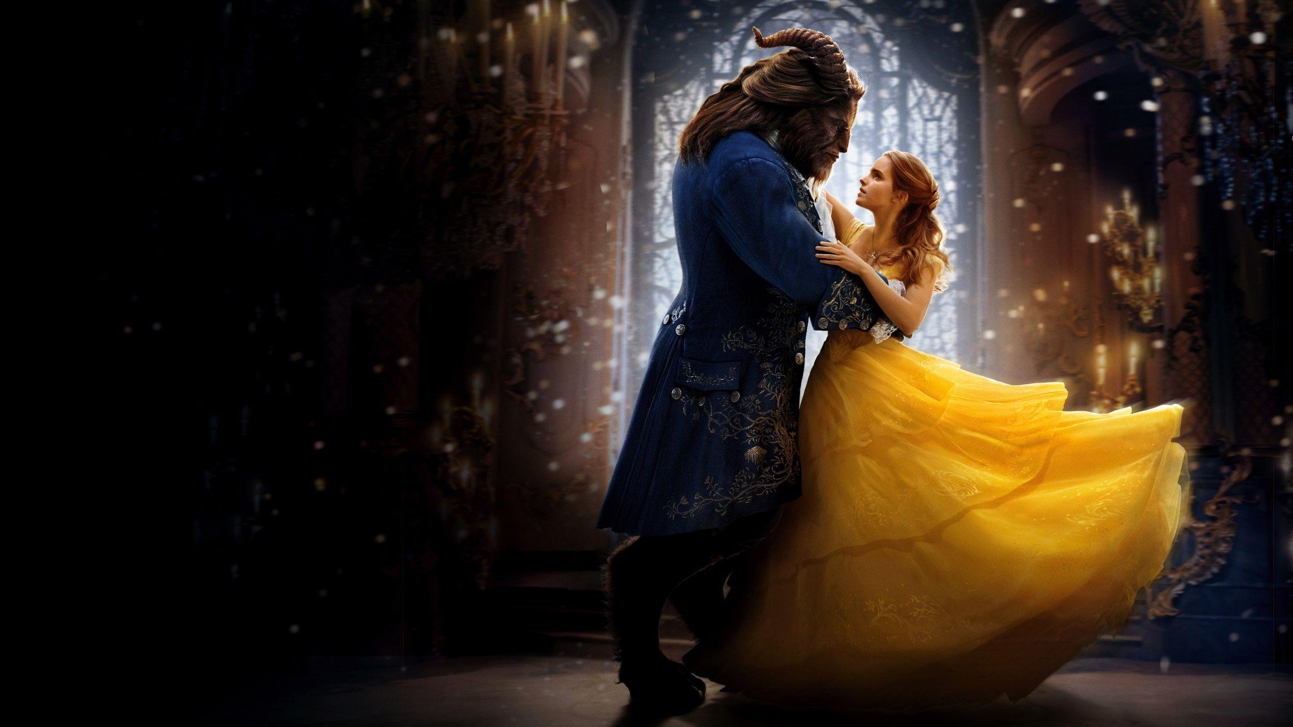 2560x1440 Wallpaper Belle, Emma Watson, Beauty and the Beast, 4K, 8K, Movies, Desktop