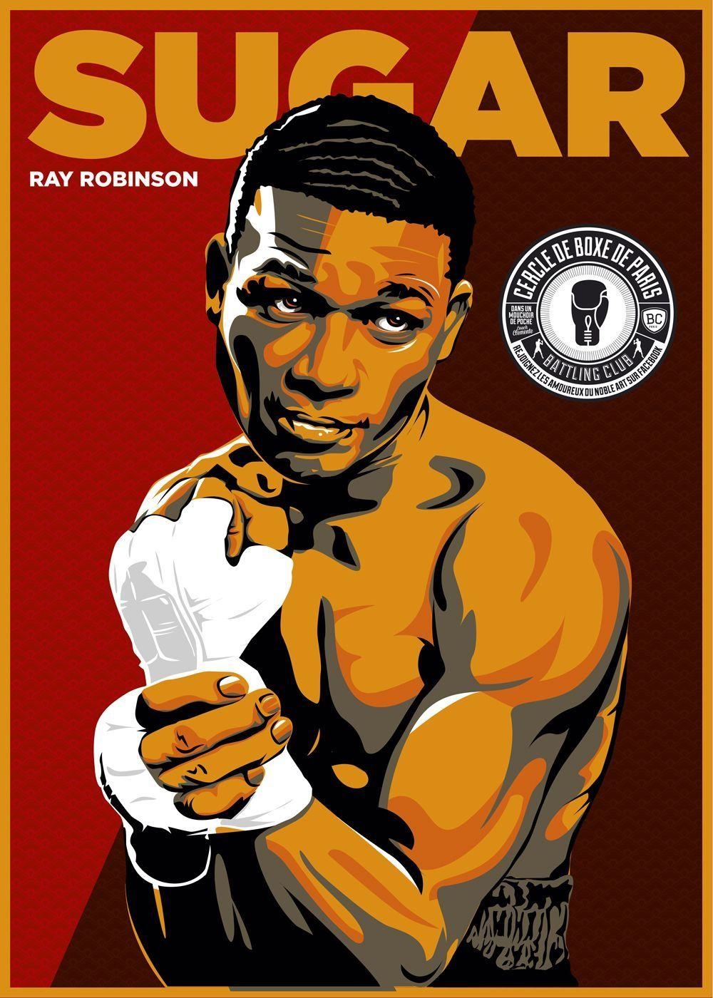 1000x1400 Sugar Ray Robinson Boxing By Christian Zivojinovic. Boxing, Phone