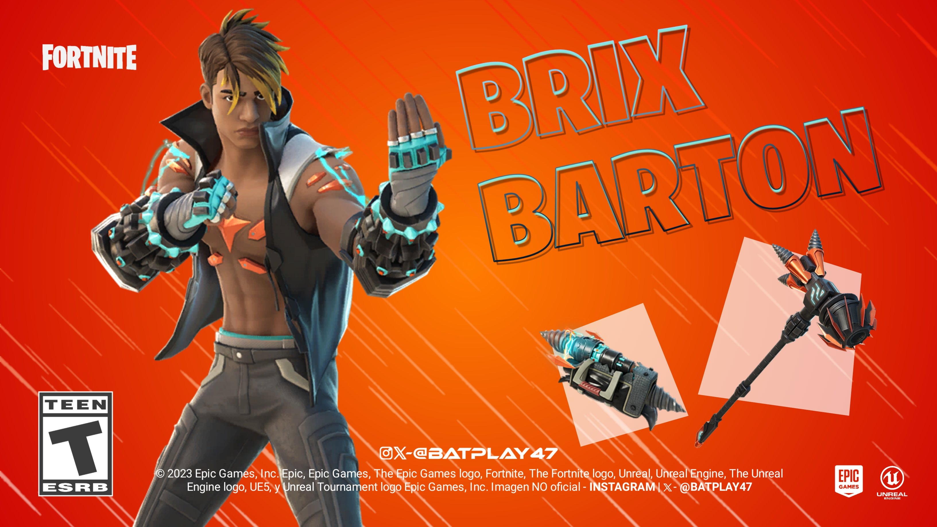 3270x1840 Brix Barton Fortnite wallpaper, Desktop