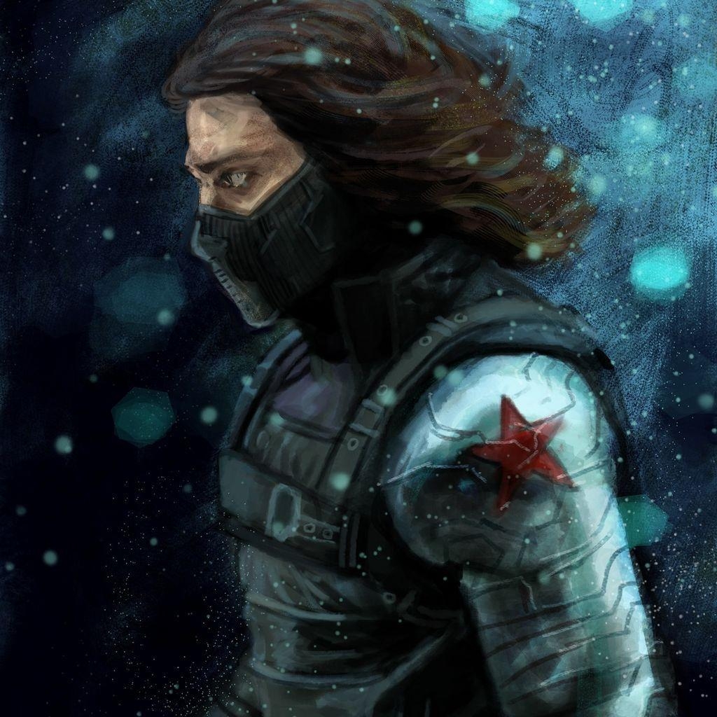 1030x1030 Captain America The Winter Soldier Bucky wallpaper, Phone