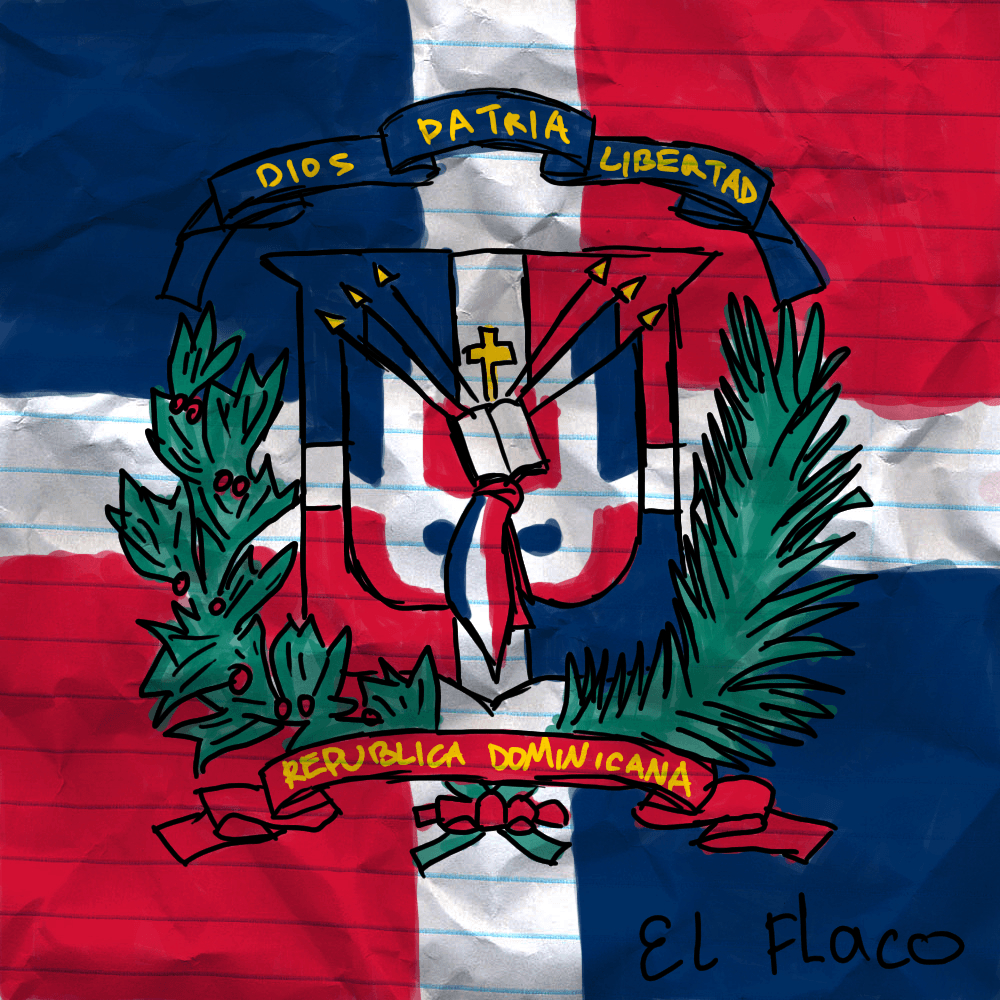 1000x1000 Dominican Flag Wallpaper, Phone