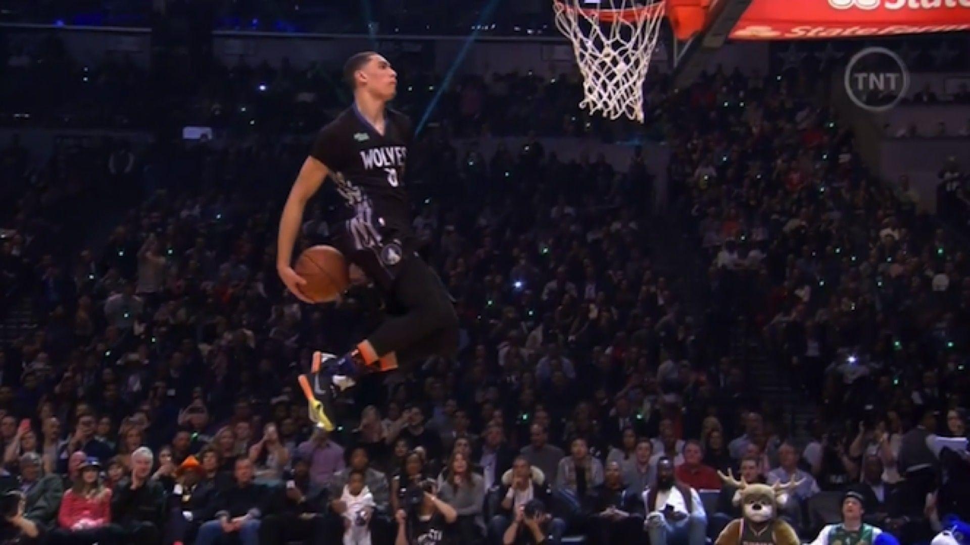 1920x1080 VIDEO: Zach LaVine wins 2015 NBA Slam Dunk Contest. NBA, Desktop