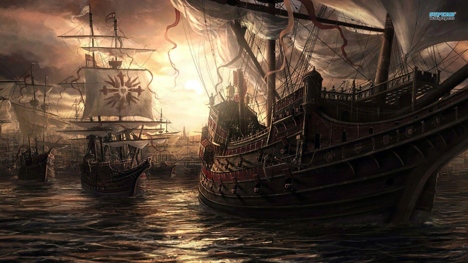 1600x900 Pirates image Pirate Ship HD wallpaper and background photo, Desktop