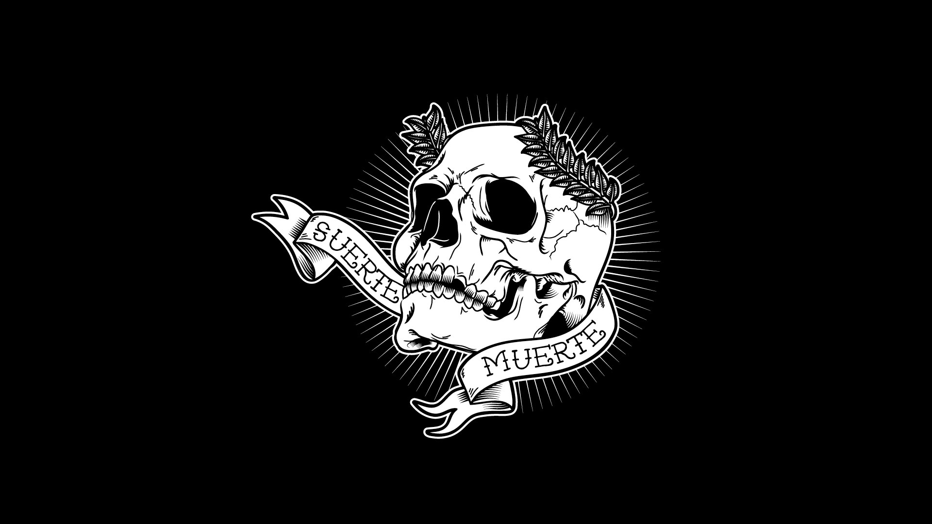 1920x1080 skull, artwork, tattoo, simple background Gallery HD Wallpaper, Desktop