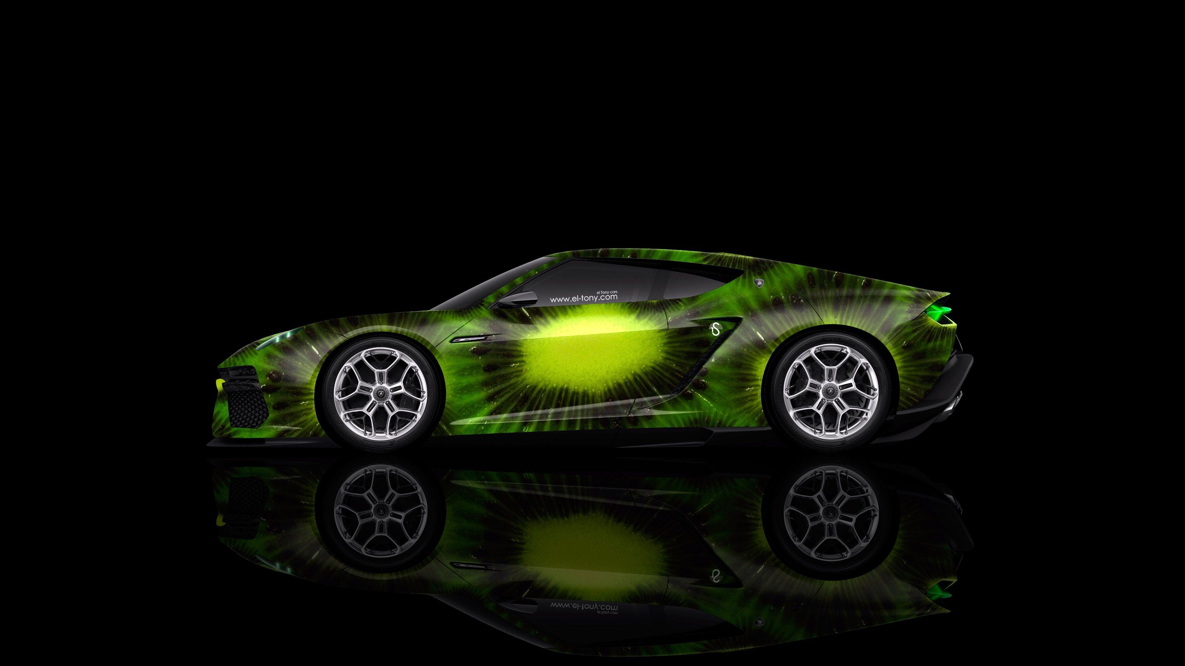 3840x2160 4K Lamborghini Asterion Side Kiwi Aerography Car 2014, Desktop