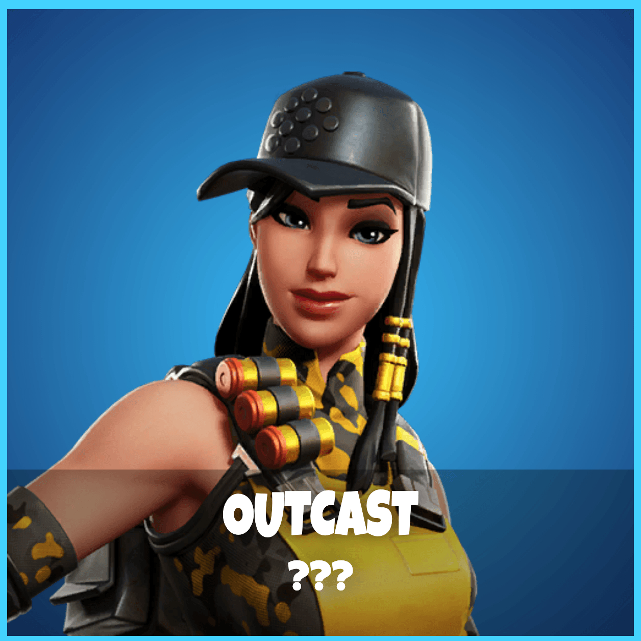 1260x1260 Outcast Fortnite wallpaper, Phone