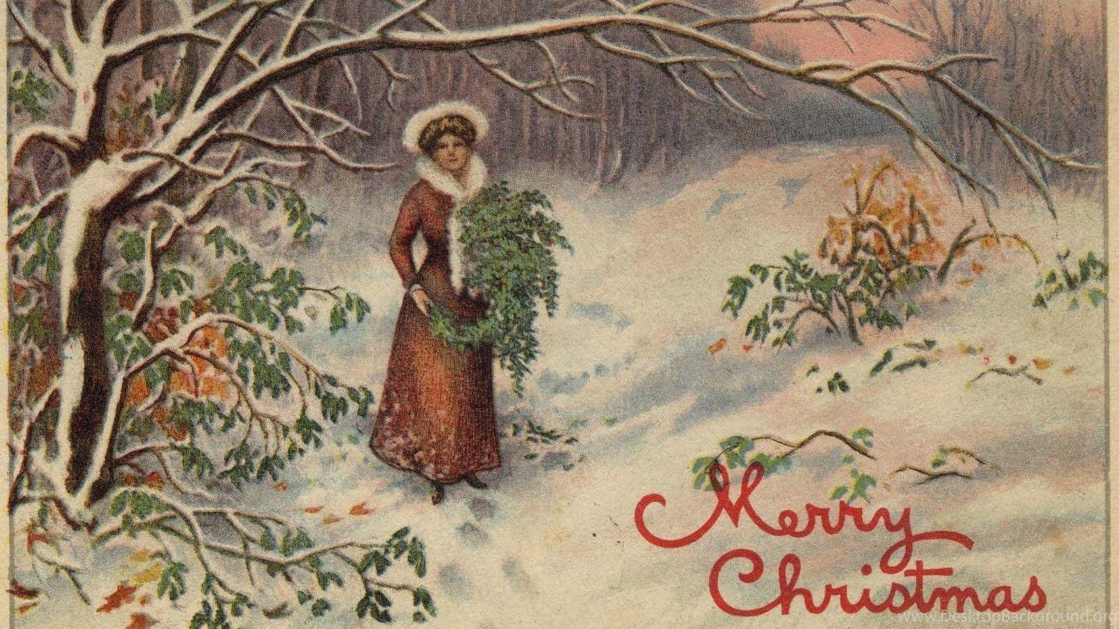 1600x900 Vintage Christmas Wallpaper 2015 Grasscloth Wallpaper Desktop, Desktop