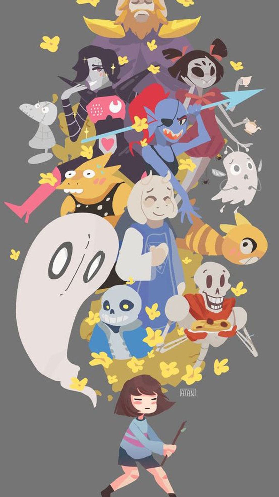 1080x1920 Undertale Wallpaper for Phone, Phone