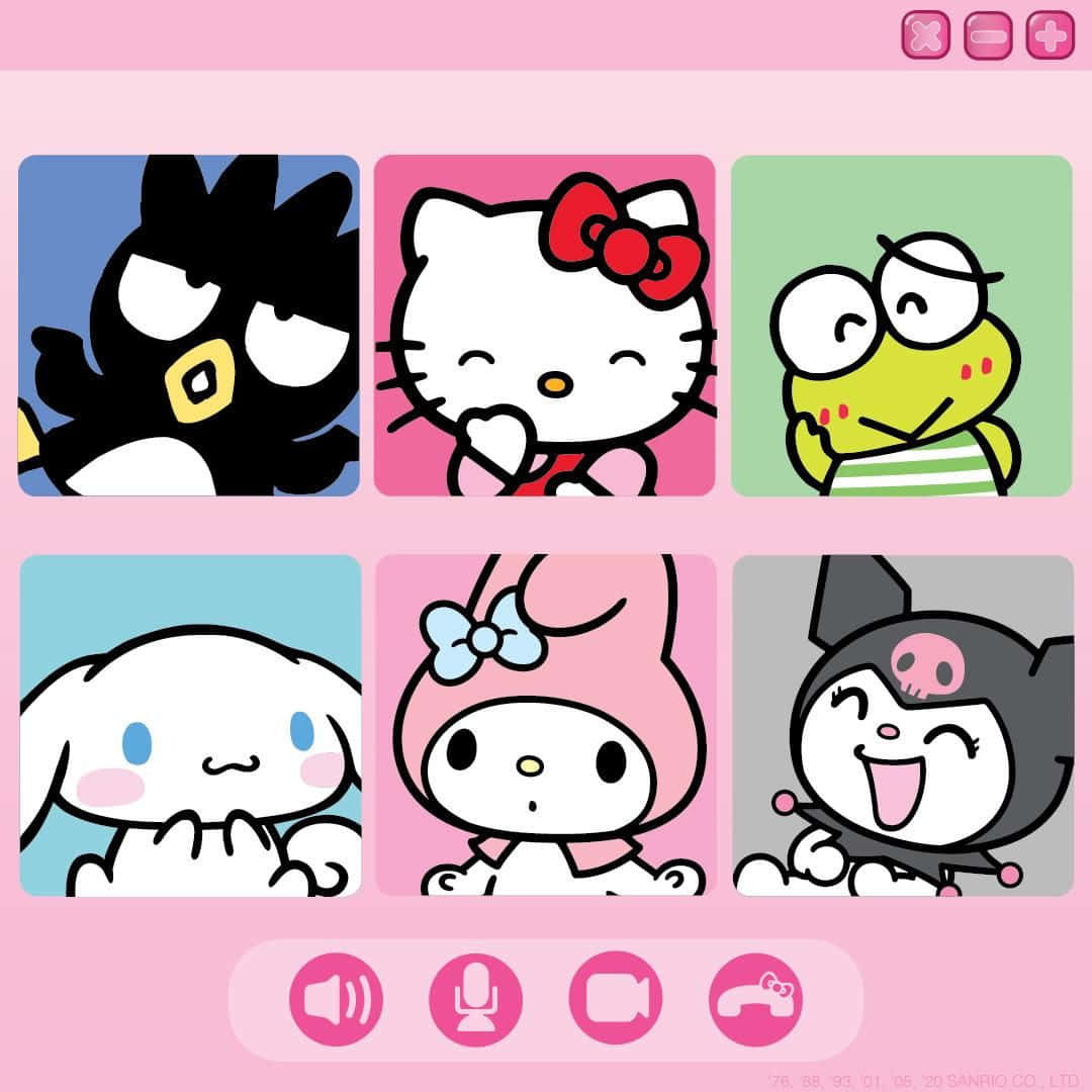 1080x1080 Download Hello Kitty and Friends enjoying a fun day together Wallpaper, Phone