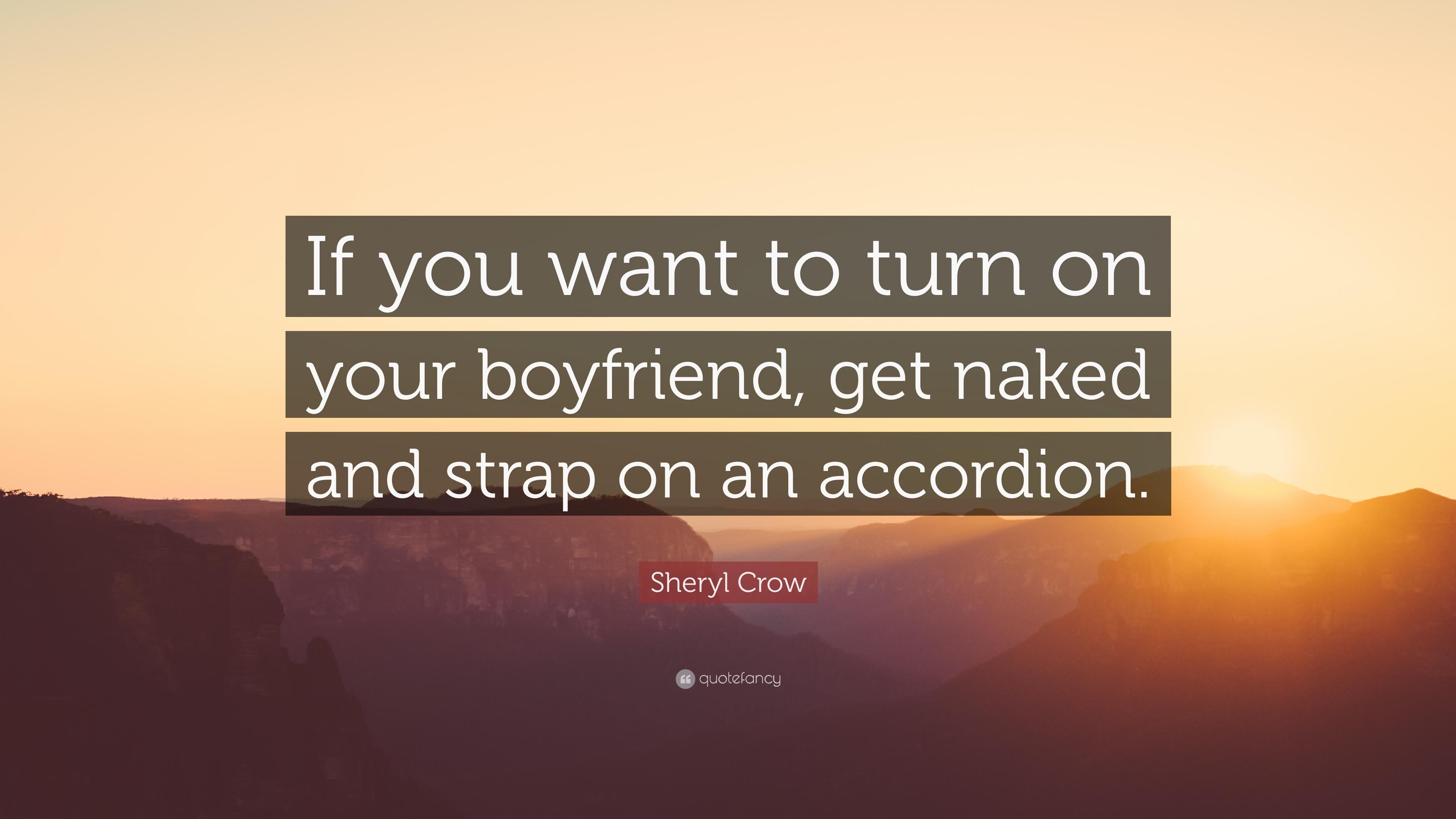 3840x2160 Sheryl Crow Quote: “If you want to turn on your boyfriend, get naked, Desktop